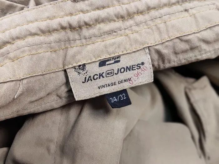 If Six Was Nine Vintage 90's Japan style Casual Cargo Pants Dragon Logo Size US 34 / EU 50 - 7 Thumbnail