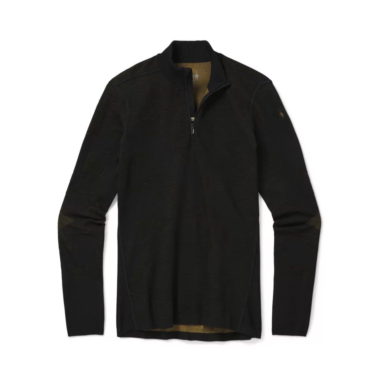 Smartwool NEW Smartwool Intraknit Thermal Merino 1/4 Zip Layer Black Size US M / EU 48-50 / 2 - 1 Thumbnail