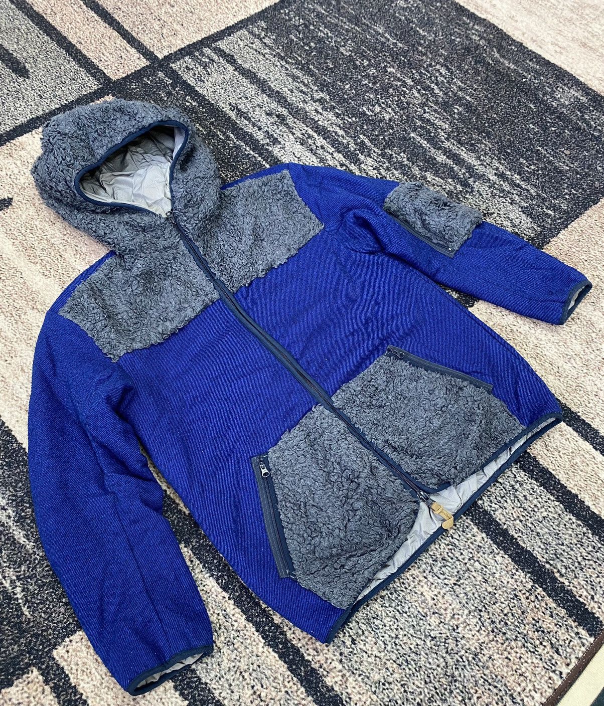 Issey Miyake × Japanese Brand × mercibeaucoup Issey Miyake ‘mercibeaucoup’ Hooded Jacket Size US L / EU 52-54 / 3 - 5 Thumbnail
