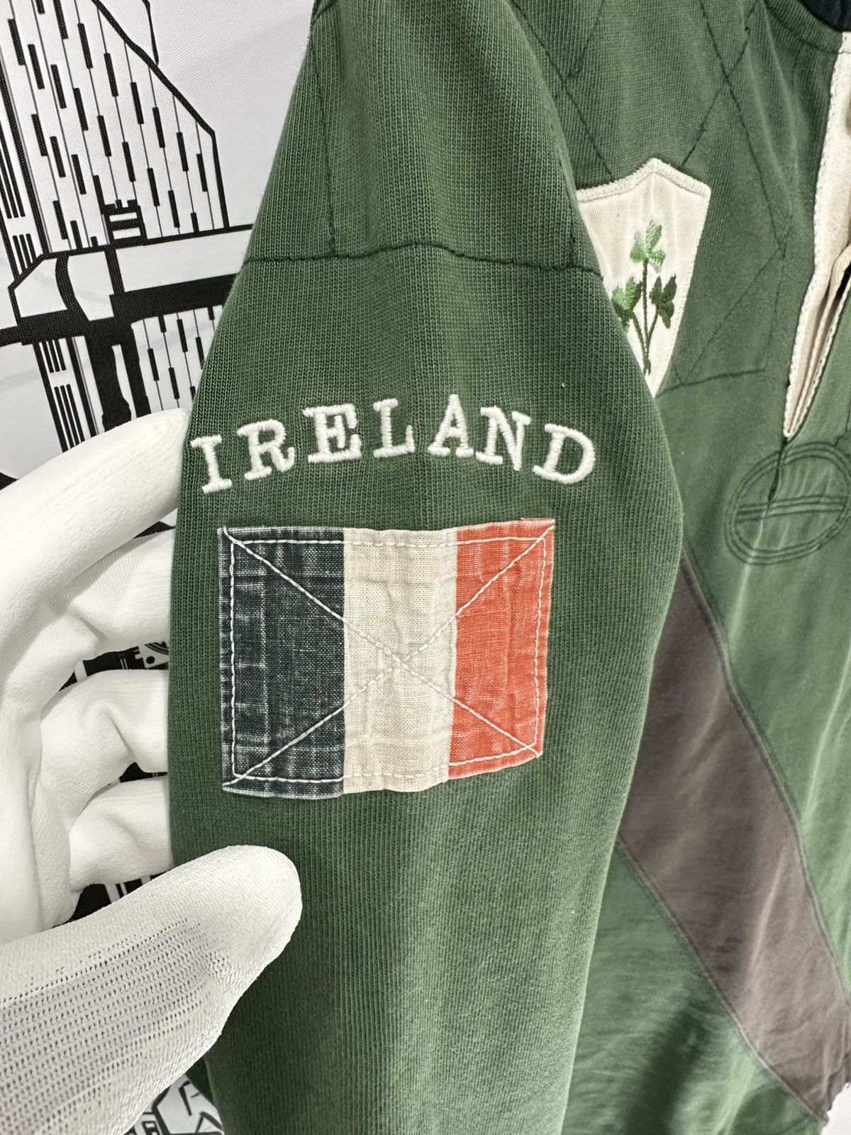 Rugby Ralph Lauren Rugby Ralph Lauren Big Kicker Ireland Rugby Hoodie Green L Size US L / EU 52-54 / 3 - 6 Thumbnail