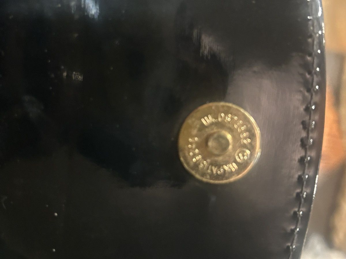 Versace Gianni Versace Medusa Patent Croc Embossed Clutch Size ONE SIZE - 21 Thumbnail