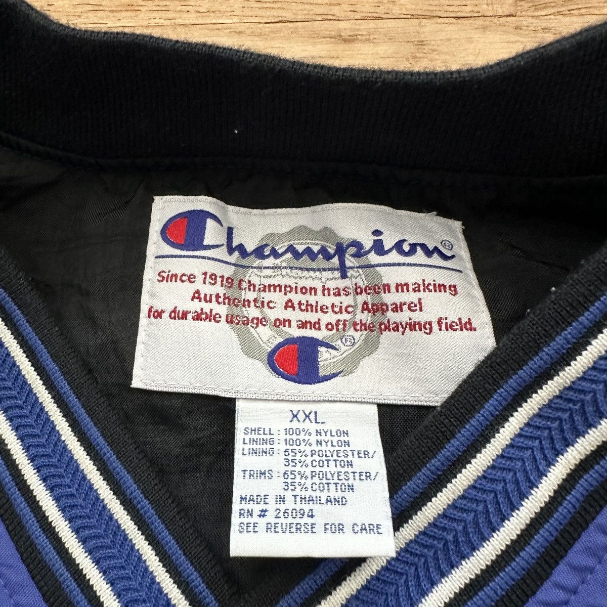 Champion × Vintage Vintage Champion windbreaker Size US XXL / EU 58 / 5 - 5 Thumbnail