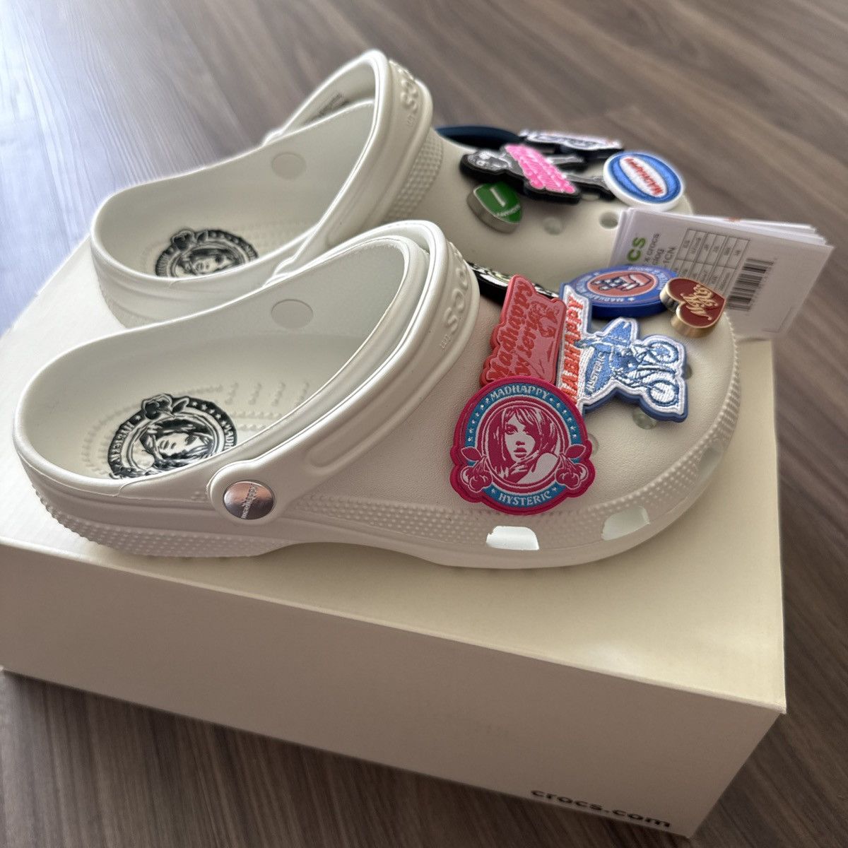 Crocs Madhappy x Crocs Classic Clog “Almost White” Size M7 / W9 Size US 9 / IT 39 - 2 Thumbnail