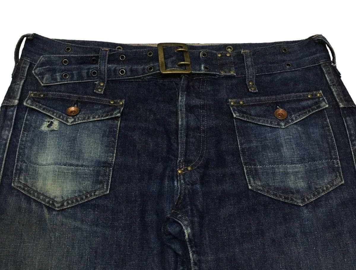 14th Addiction × Le Grande Bleu (L.G.B.) × Paul Smith Red Ear Rare Design Vintage Brand Paul Smith Red Ear Jeans 2000s Size US 36 / EU 52 - 3 Thumbnail