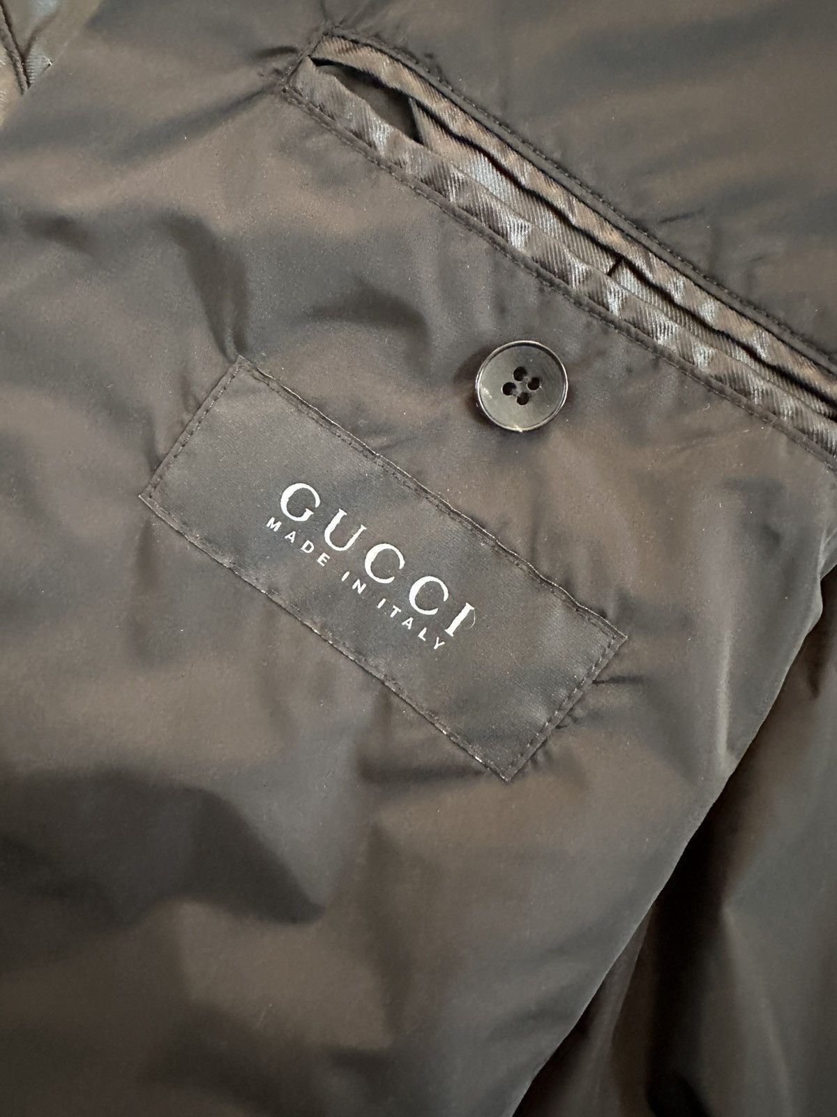 Gucci Gucci Tom Ford era Black Biker-Style Puffer Jacket - Archive Size US M / EU 48-50 / 2 - 6 Thumbnail