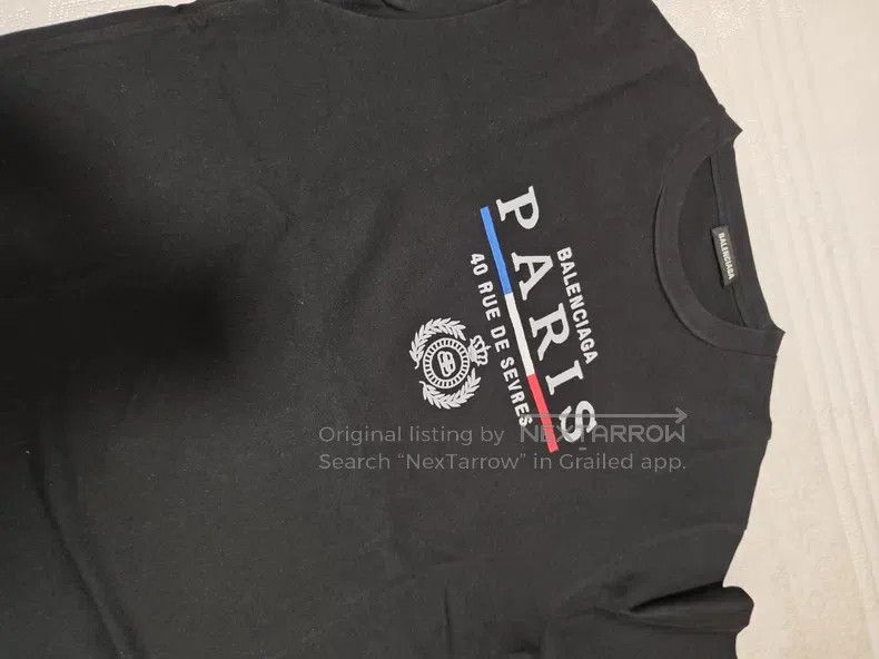 Balenciaga Balenciaga Black Short Sleeve T-Shirt Size US M / EU 48-50 / 2 - 1 Thumbnail