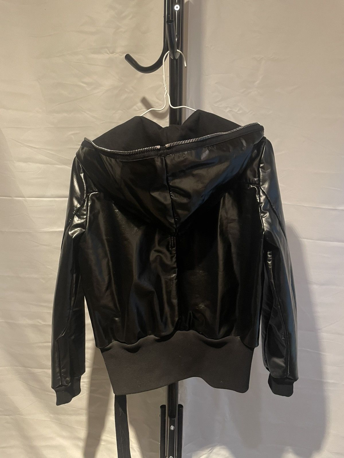 Rick Owens Rick owens gimp coated hoodie zip up Size US S / EU 44-46 / 1 - 8 Thumbnail