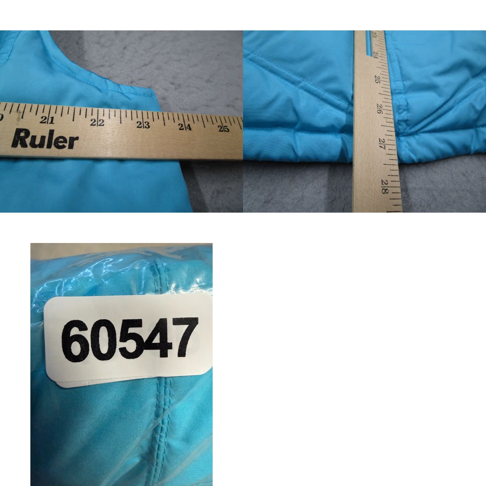 Vintage Cabelas Vest Women XL Blue Goose Down 650 Full Zip Puffer Travel Gorpcore Size XL / US 12-14 / IT 48-50 - 8 Thumbnail