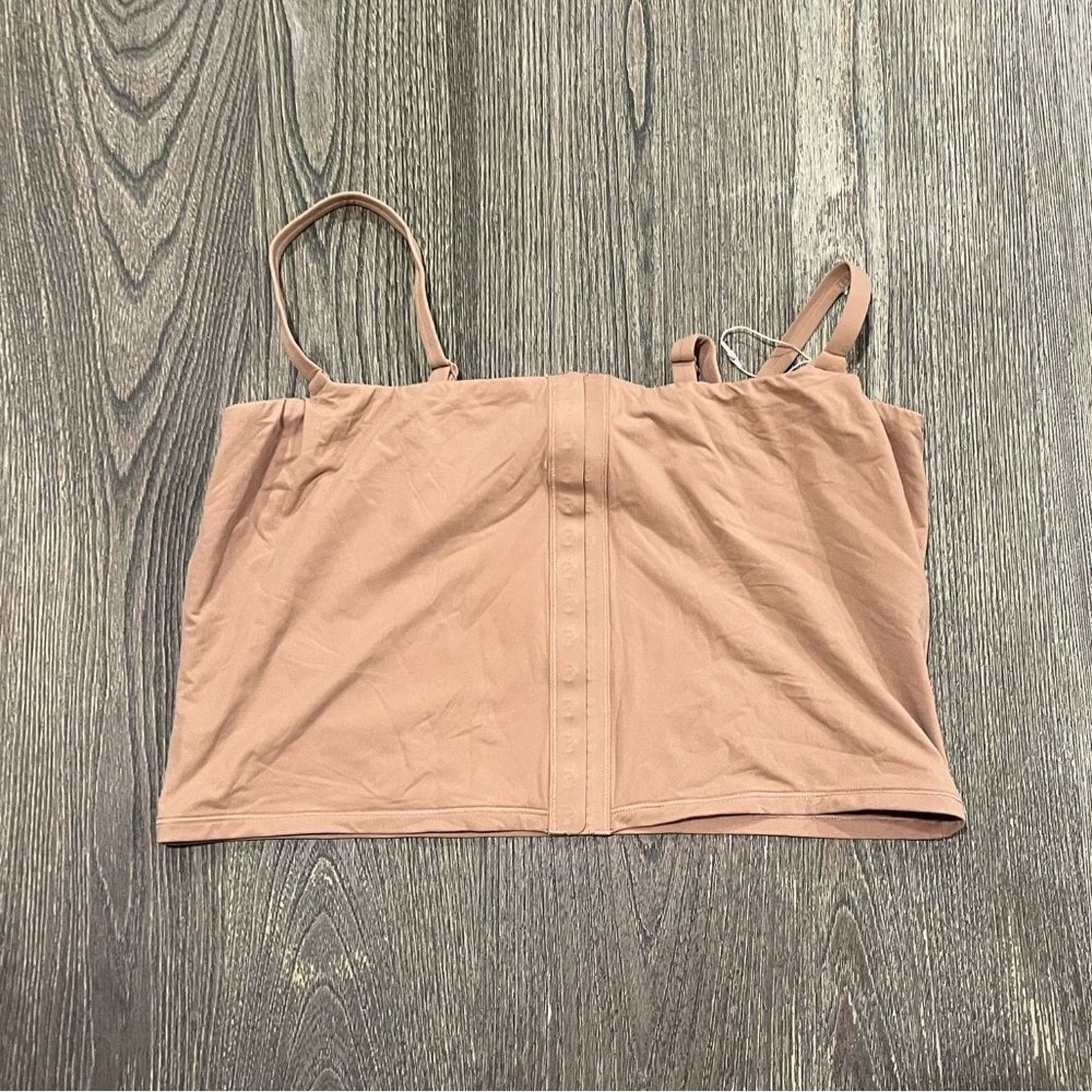 SKIMS NWT Skims Fits Everybody Adaptive Cami Crop Top Sienna 3X Size 3XL / US 20-22 - 1 Thumbnail