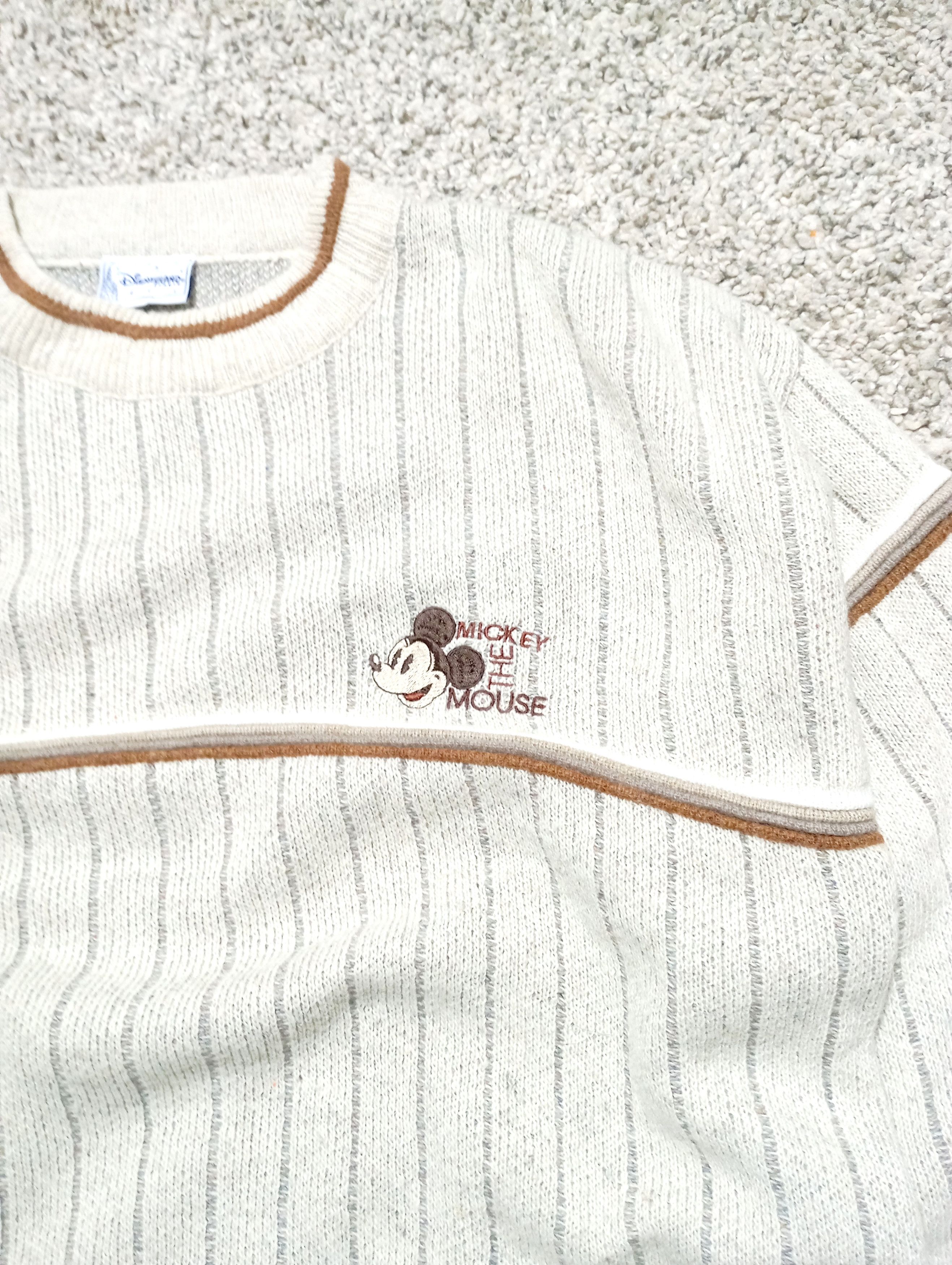 Disney Vintage Disney Paris Mickey Sweater Made in France Size US L / EU 52-54 / 3 - 3 Thumbnail