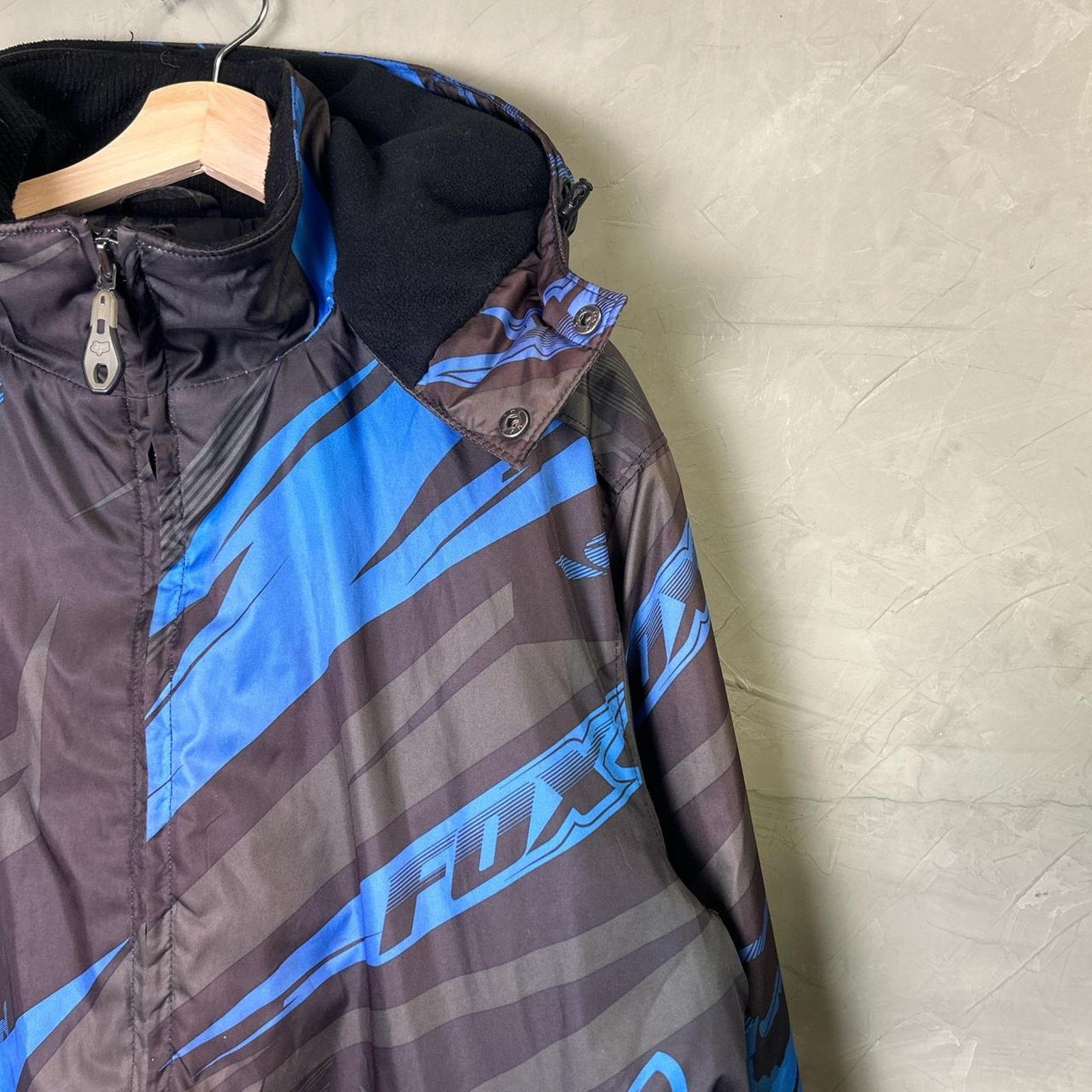 Fox Racing Fox Racing Y2K Winter Snowboarding Large Zip Up Jacket Size US L / EU 52-54 / 3 - 2 Thumbnail