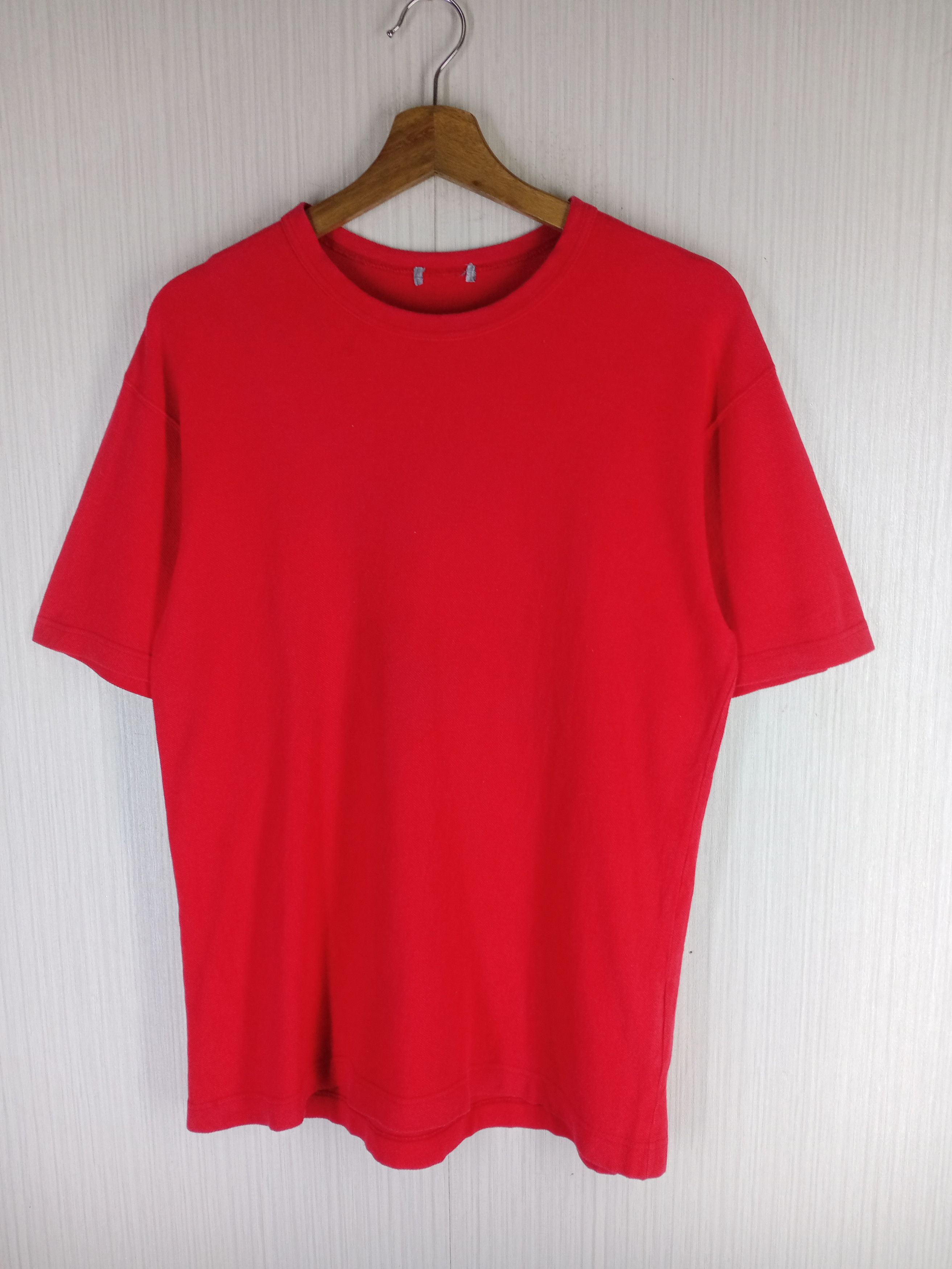 Comme des Garcons Rare Vintage Comme Des Garcons Plain Tshirt Size US M / EU 48-50 / 2 - 6 Thumbnail