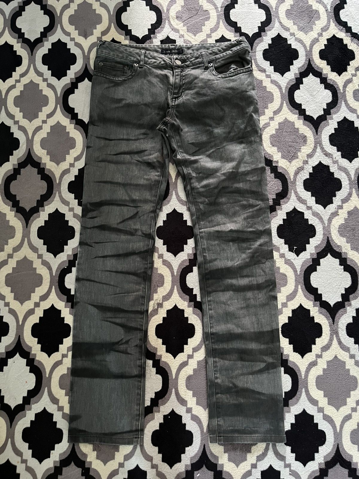 Tornado Mart Tornado mart zebra skinny pants Size US 30 / EU 46 - 1 Thumbnail