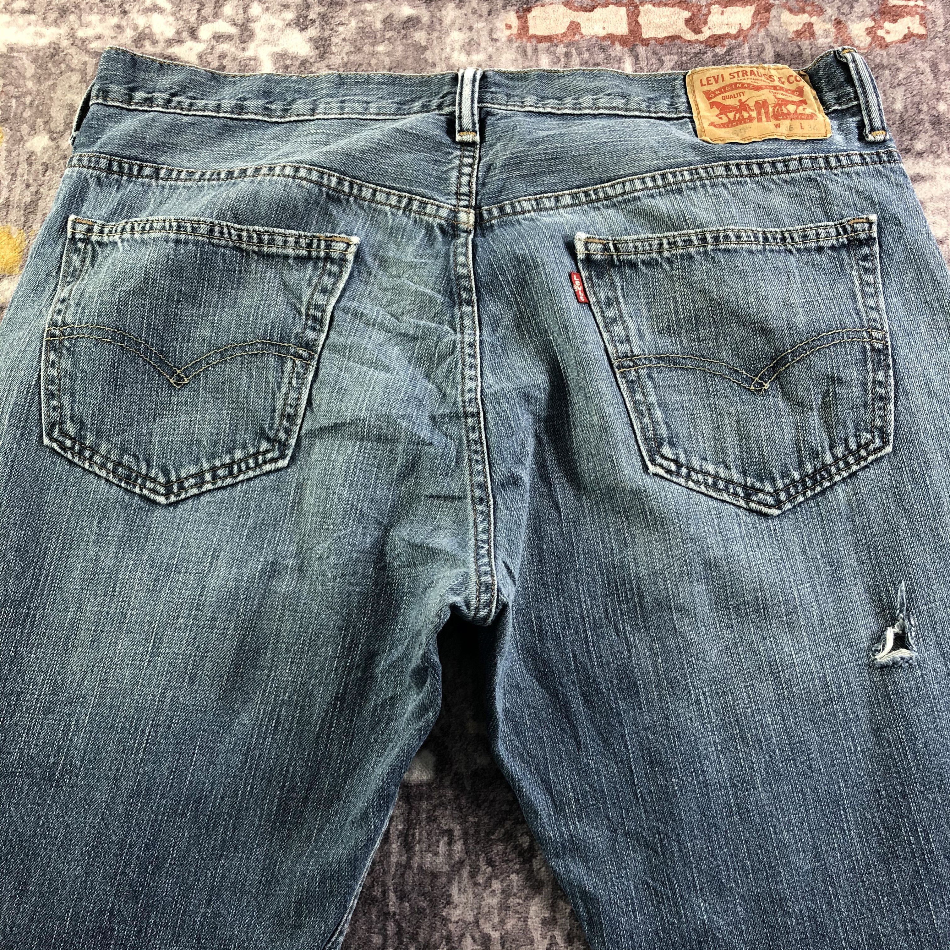 Levi's × Vintage Vintage Blue Wash Levis 569 Jeans-JM3503 Size US 38 / EU 54 - 4 Thumbnail