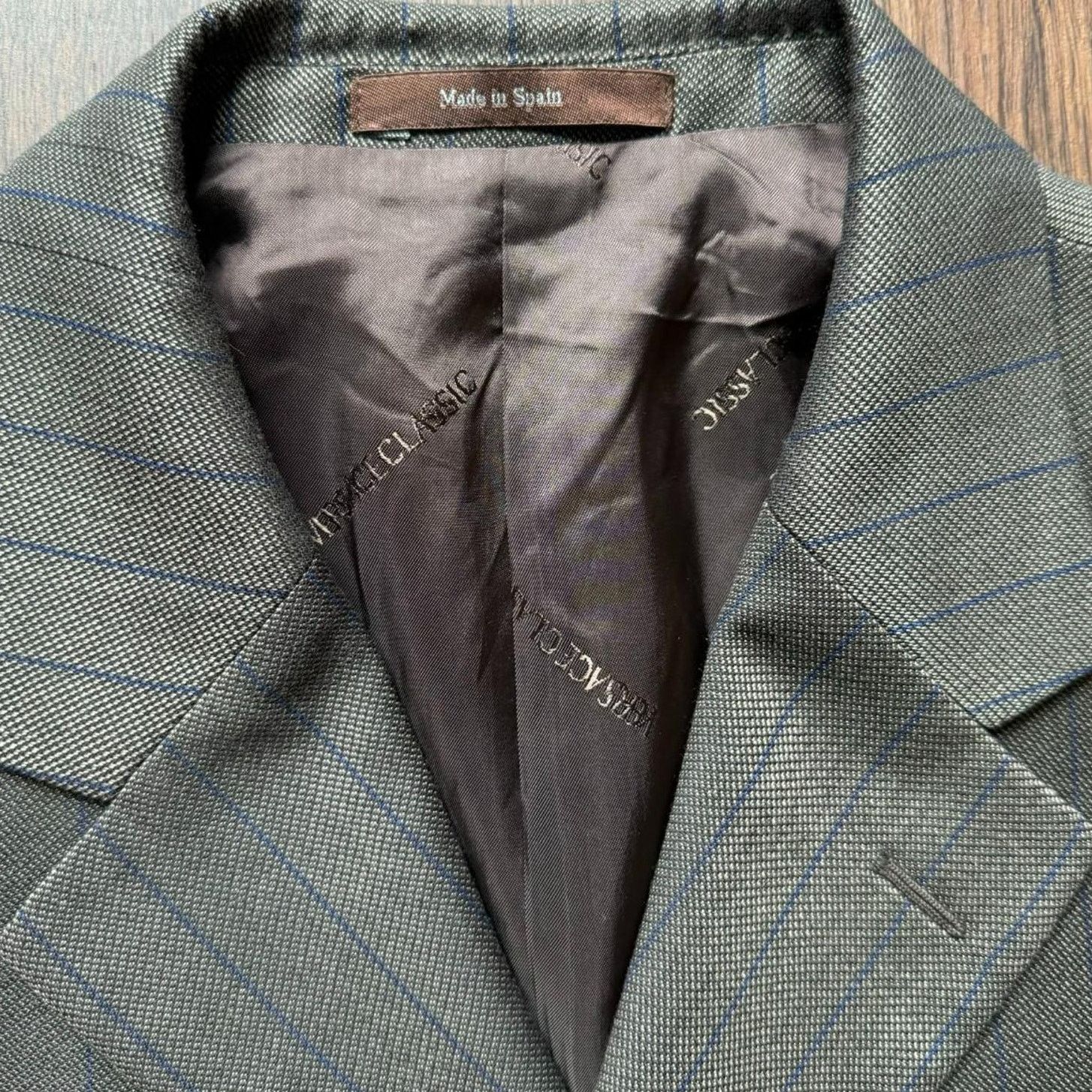 Versace Versace Vintage Wool Silk Brown Stripe Blazer Sport Coat 42 Size 42R - 3 Thumbnail