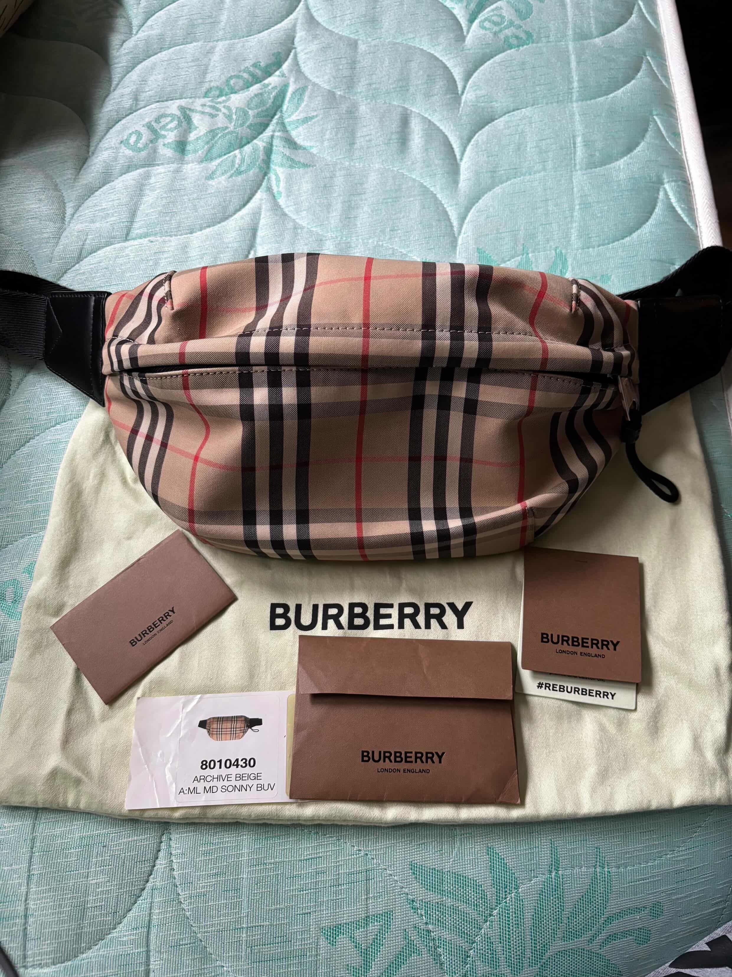 Burberry Burberry Vintage Check Bum Bag - dmc99 Size ONE SIZE - 2 Thumbnail
