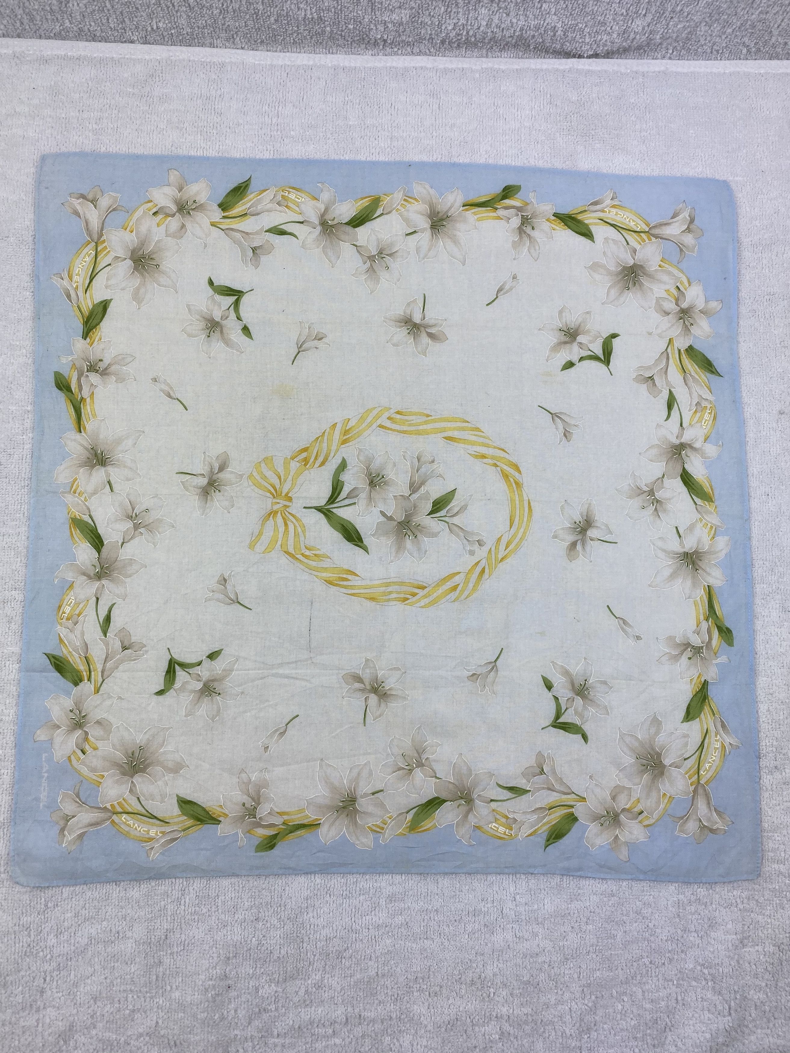 Lancel × Other × Vintage Lancel Handkerchief / Bandana / Neckerchief Size ONE SIZE - 3 Thumbnail