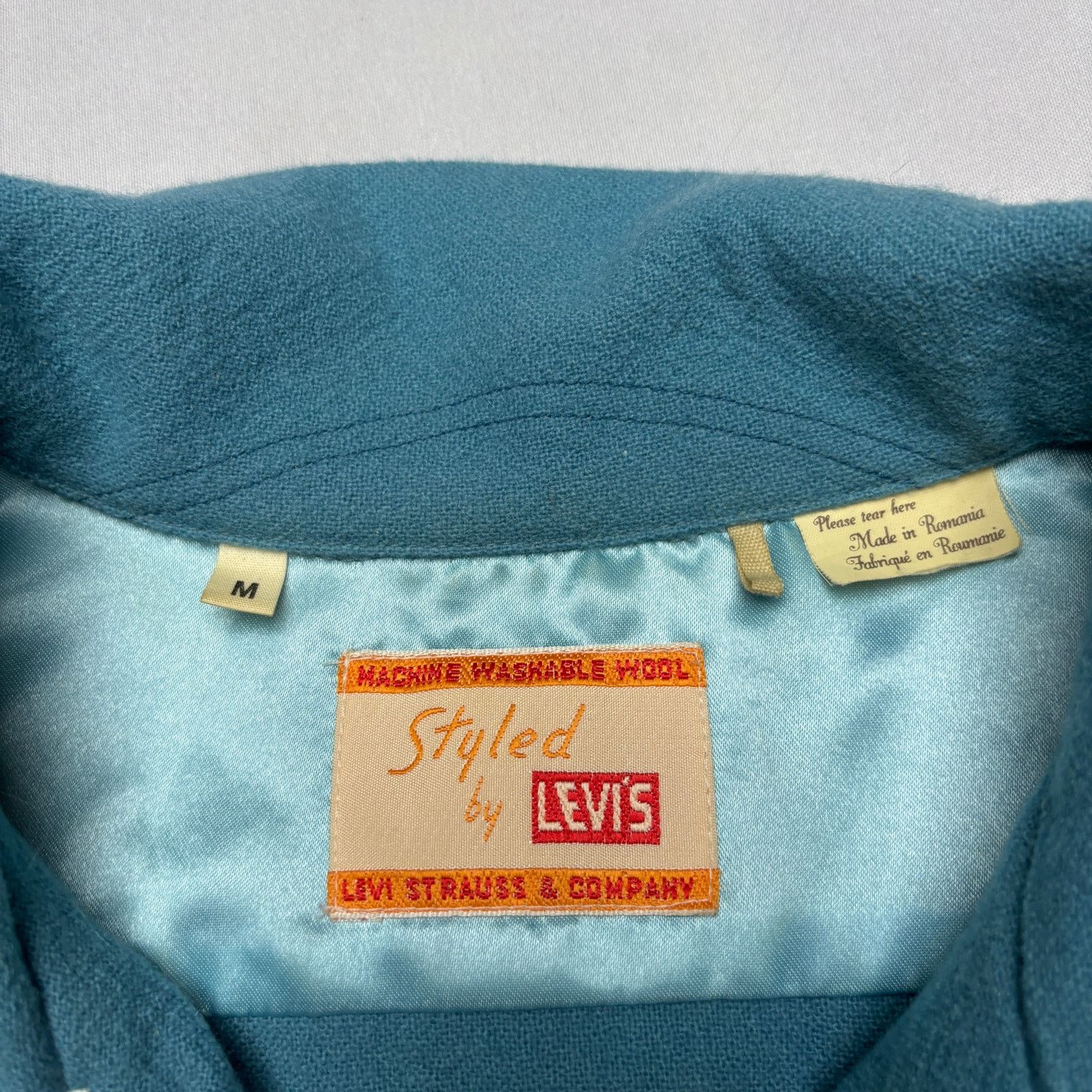 Levi's 1950s LVC Styled By Levi's Camp Loop Button Up Shirt Men's M Size US M / EU 48-50 / 2 - 4 Thumbnail