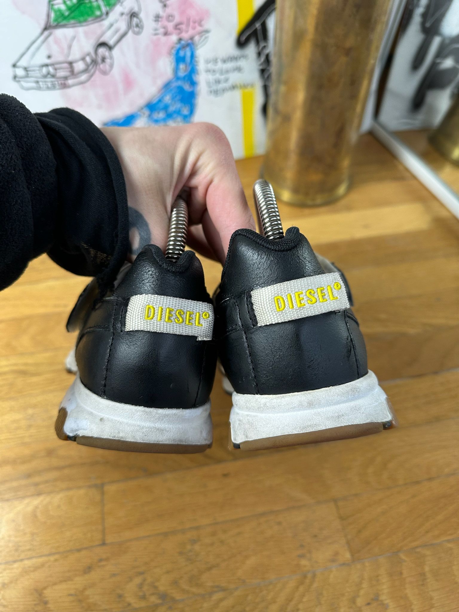 Diesel Y2k vintage Diesel shoes Size US 7 / IT 37 - 9 Thumbnail