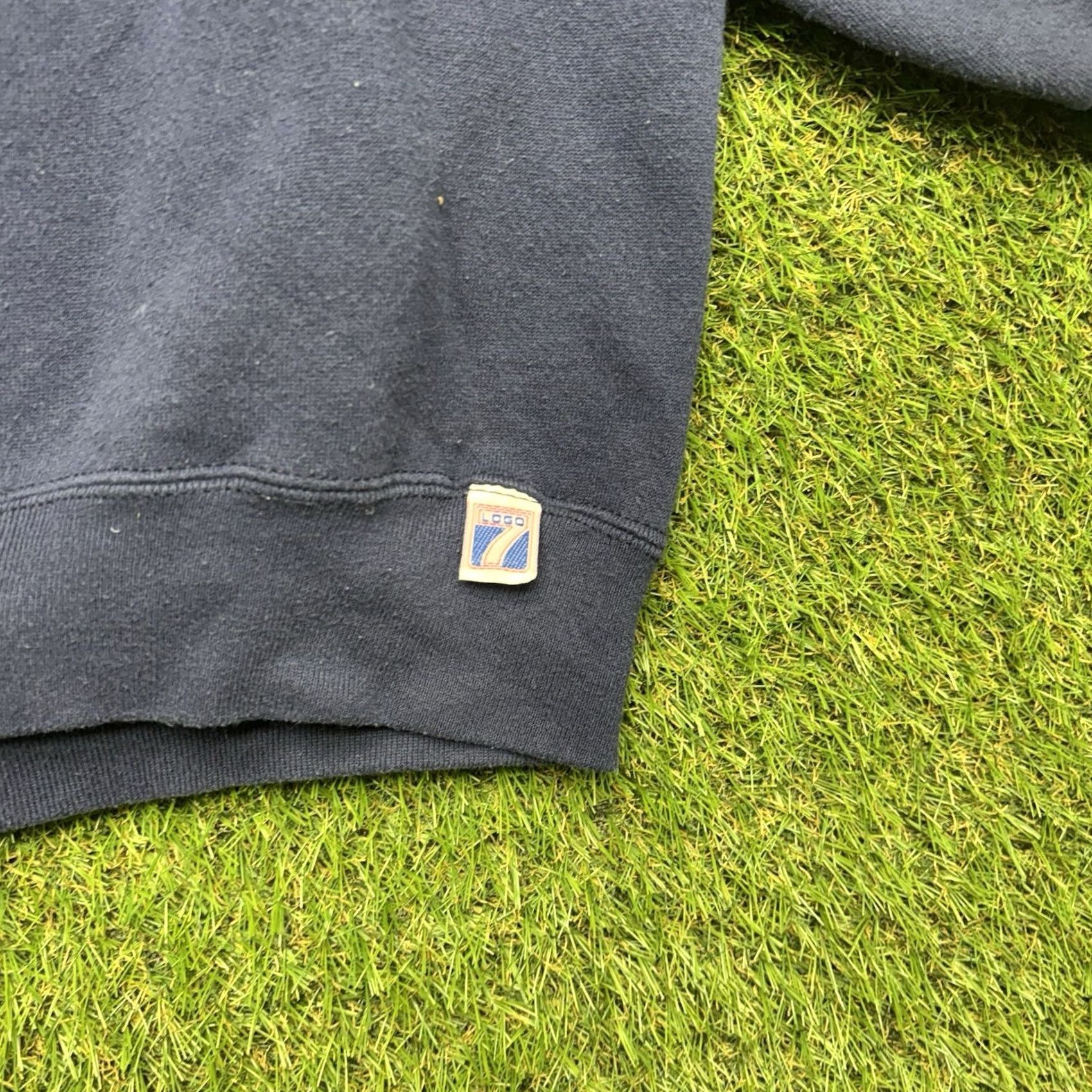 Logo 7 Vintage Logo 7 Sweatshirt Men 2XL Dallas Cowboys Blue Crew Neck Fleece Graphic Print 90s NFLP Logo7 Boxy Pullover Hipster Retro Sports Size US XXL / EU 58 / 5 - 5 Thumbnail