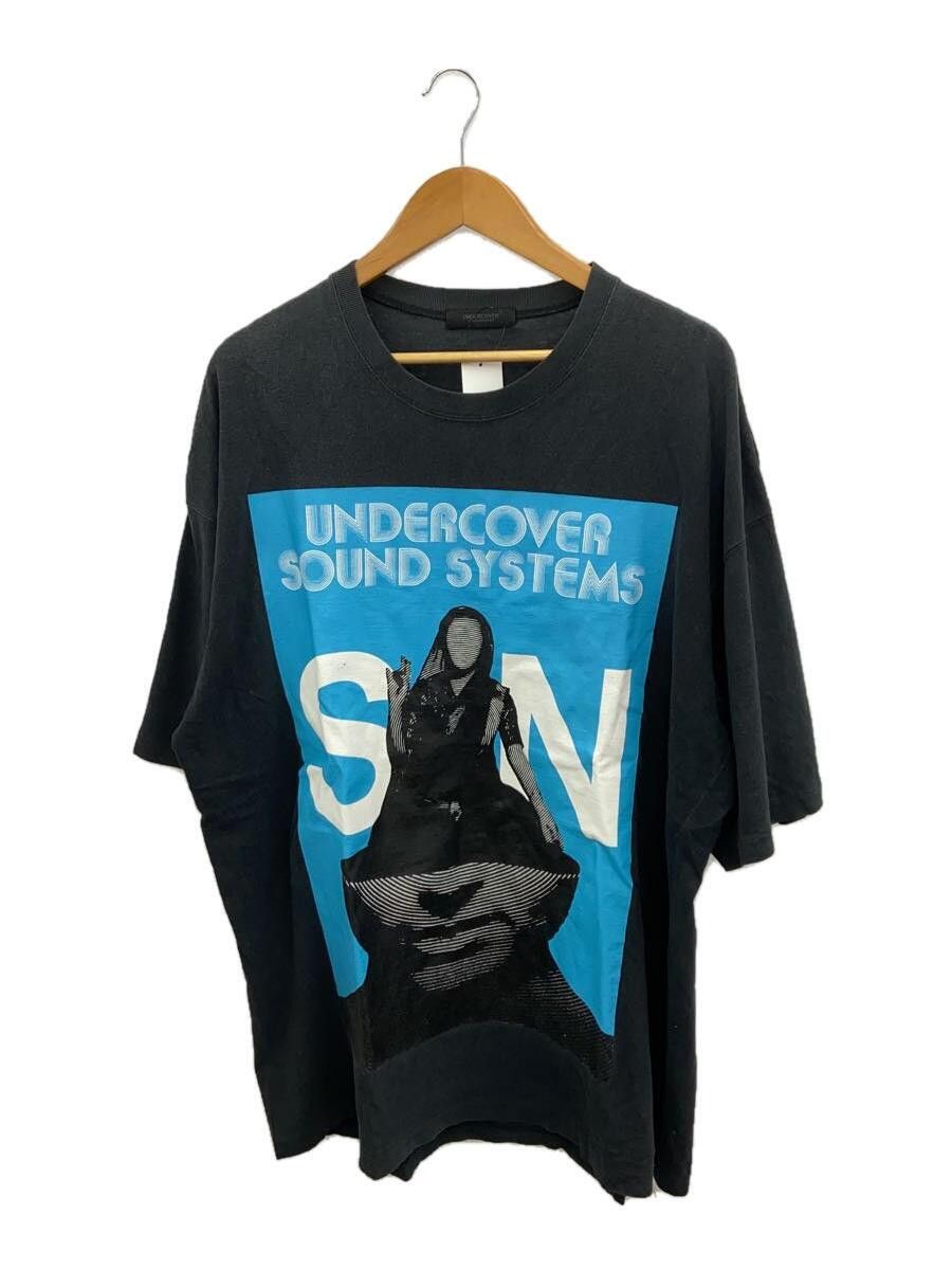 image of Undercover Ss20 Oversized Sn T-Shirt in Black, Men's (Size Large)