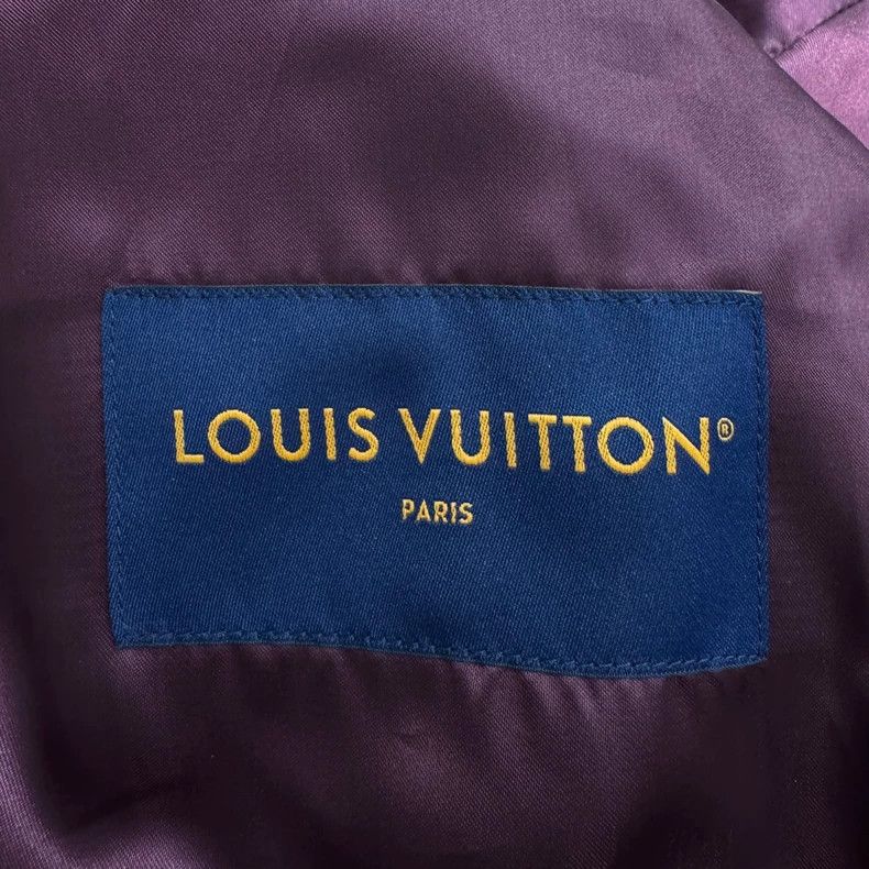 Louis Vuitton Louis Vuitton SS25 Burgundy monogrammed embroidered patchwo Size US M / EU 48-50 / 2 - 2 Thumbnail
