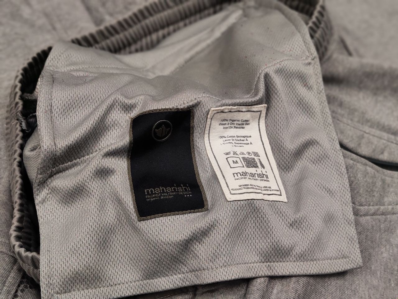 Japanese Brand × Maharishi Maharishi Pacifist Military Design Gray Logo Sweatpants Size US 32 / EU 48 - 18 Thumbnail