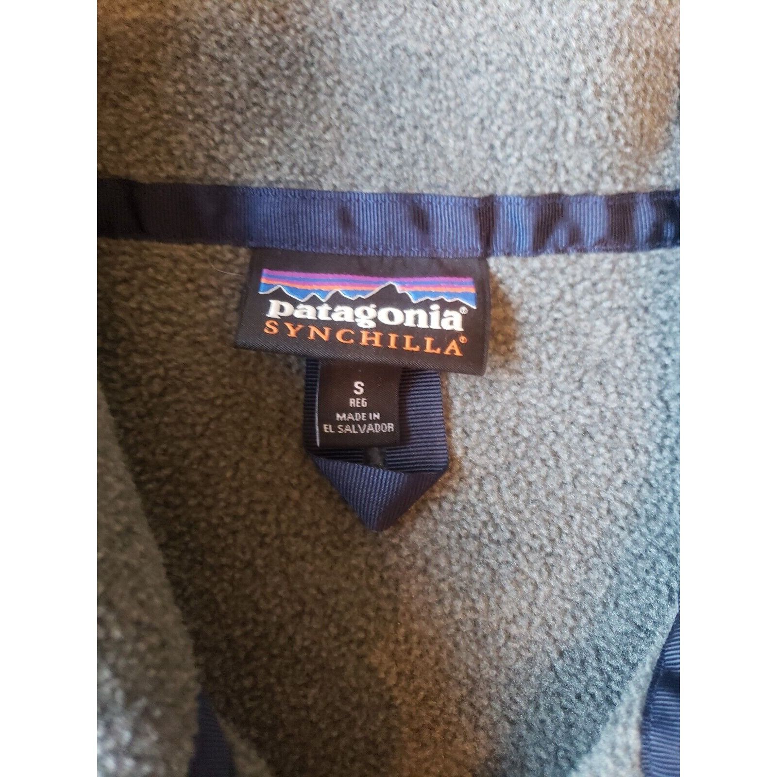 Patagonia Patagonia Synchilla Snap T Vest Womens S Full Zip Gray Blue Size S / US 4 / IT 40 - 12 Thumbnail
