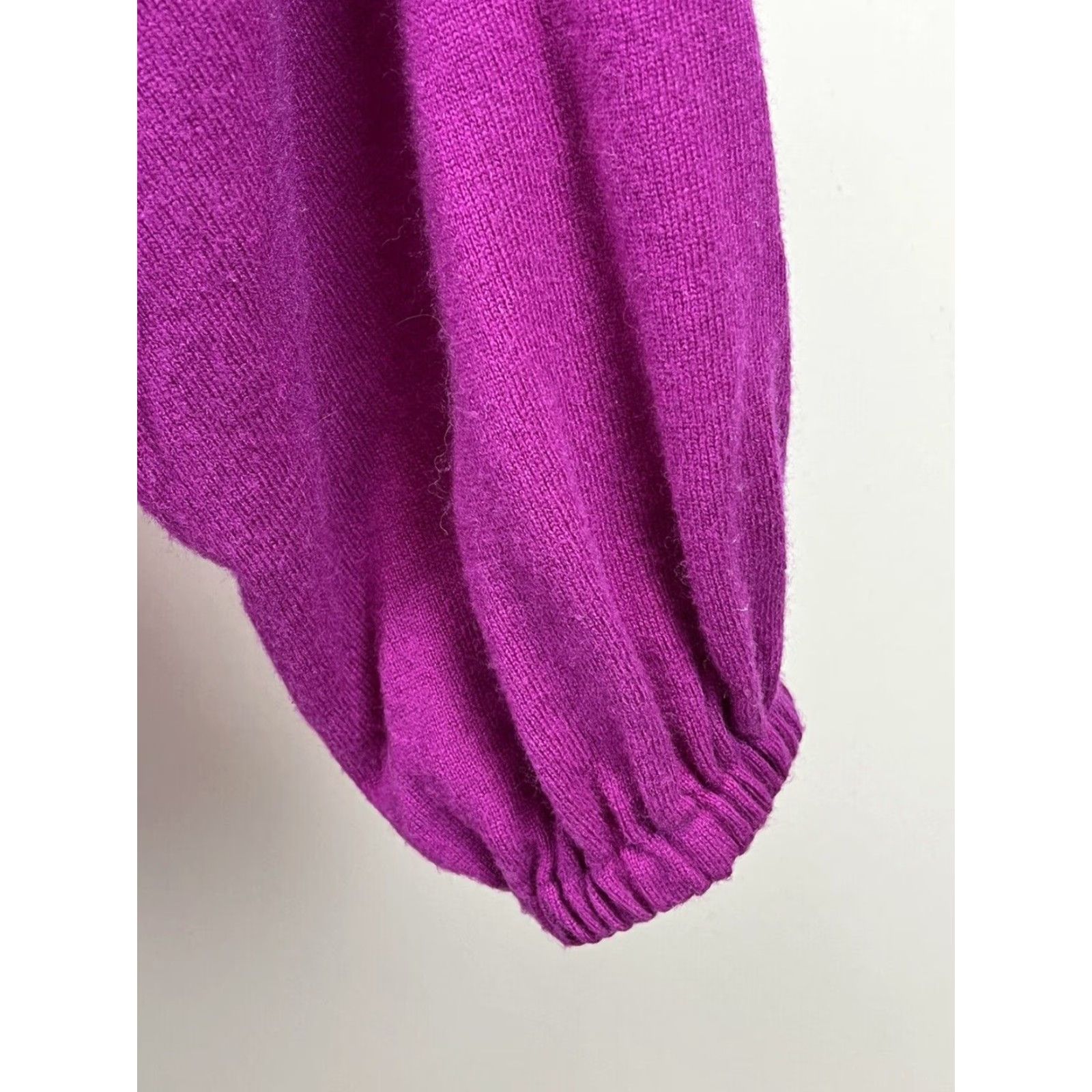 J.Crew J.CREW x Universal Standard women sz S Crisp Berry Pink Mockneck Sweater Dress Size S / US 4 / IT 40 - 6 Thumbnail