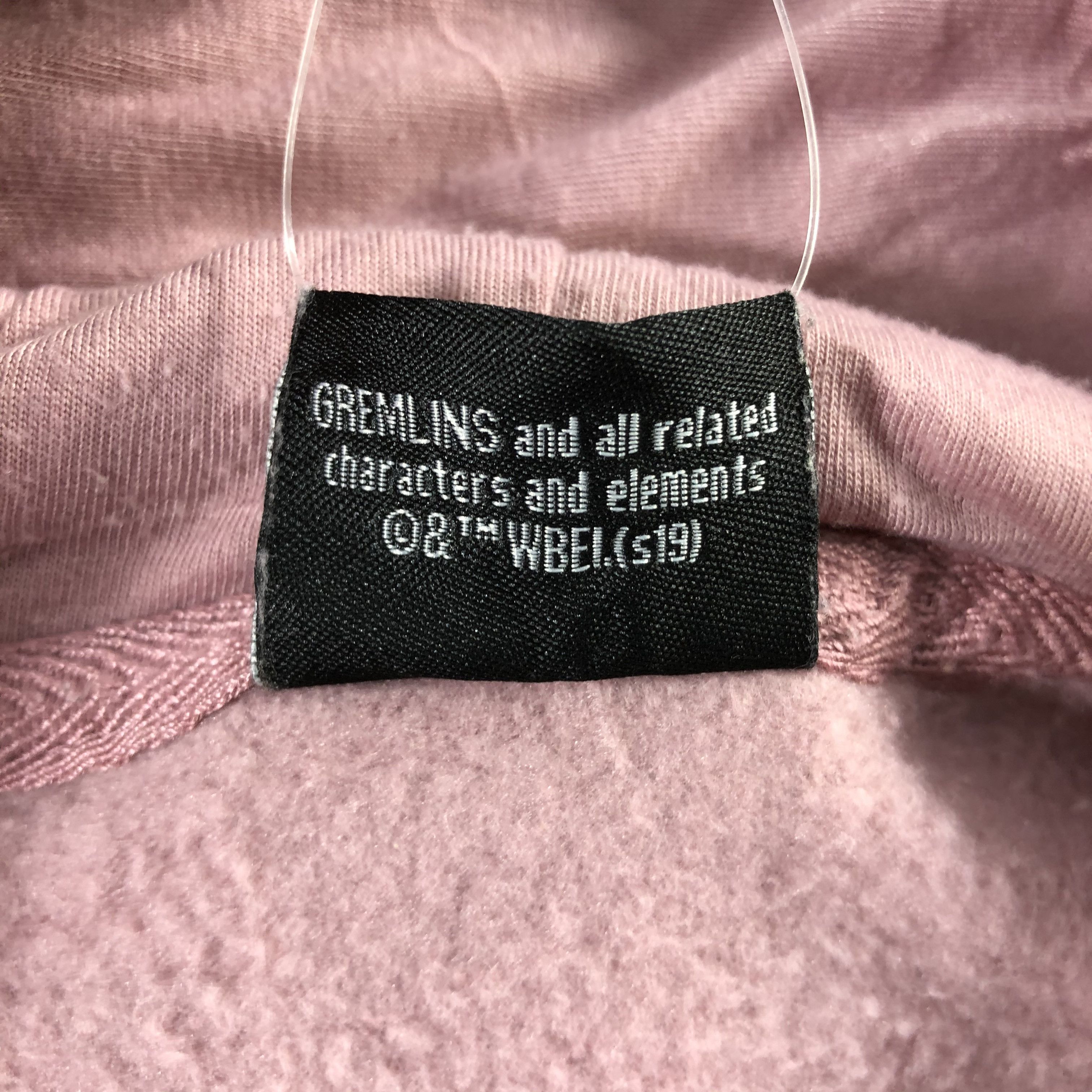 Cartoon Network Gremlins Hoodie Embroidered Logo Pullover F190 Size US M / EU 48-50 / 2 - 6 Thumbnail