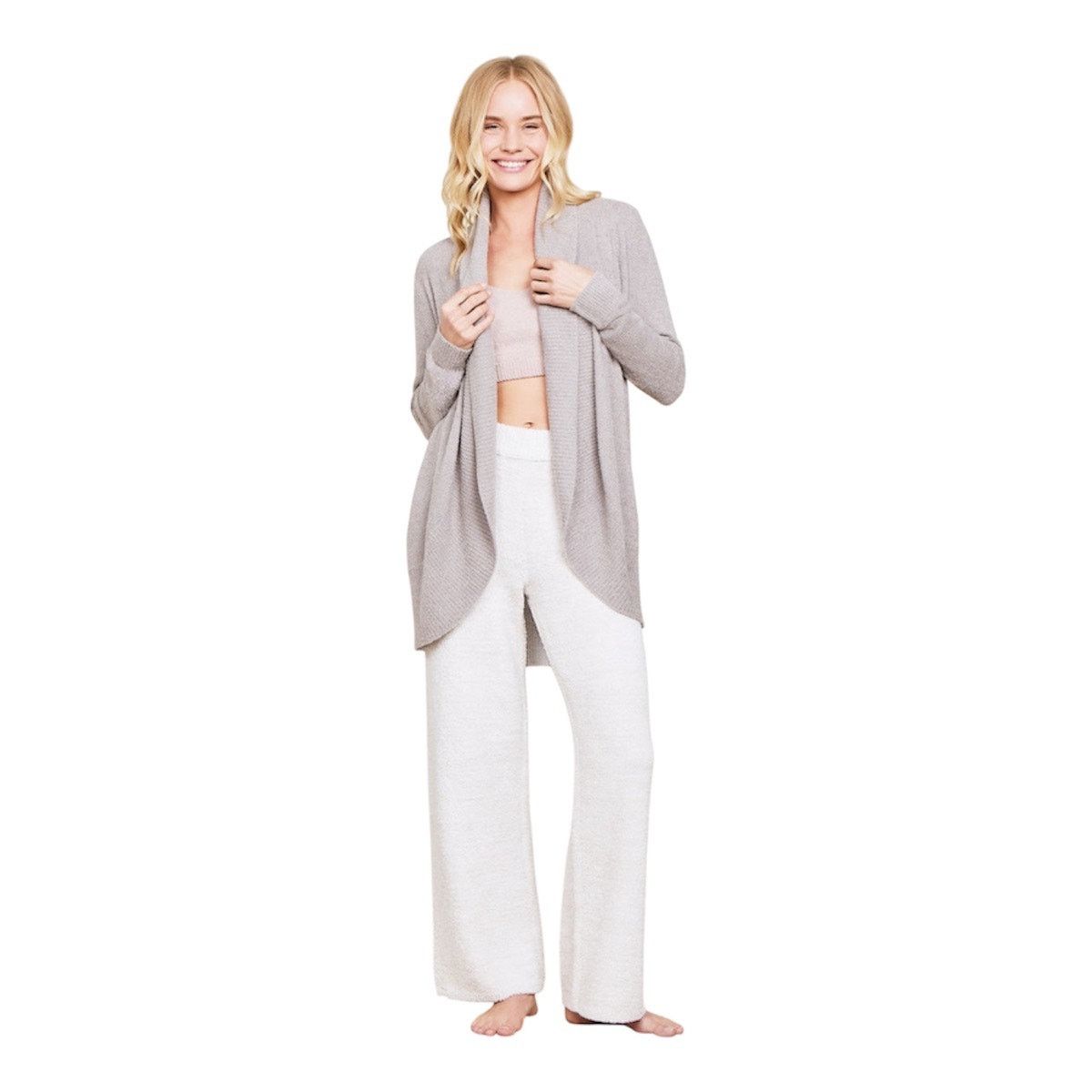 Other Barefoot Dreams CozyChic Lite Circle Cardigan Small NWOT Size S / US 4 / IT 40 - 1 Thumbnail