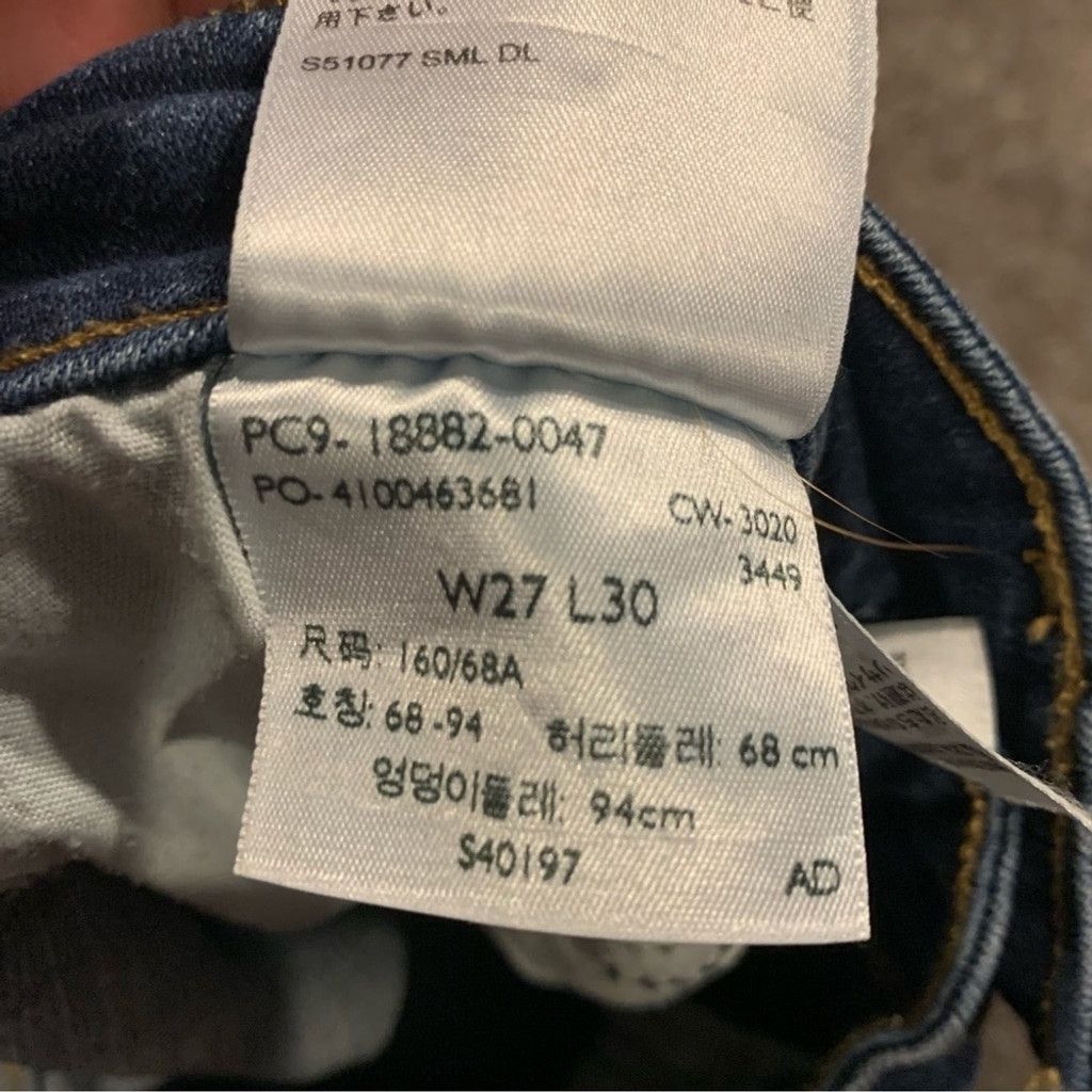 Levi's Women’s Levi’s 721 Jeans Size 27" / US 4 / IT 40 - 4 Thumbnail