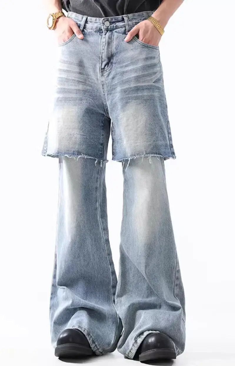 Designer × Japanese Brand Vintage Hip Hop Punk Loose Casual Pants Size US 33 - 3 Thumbnail