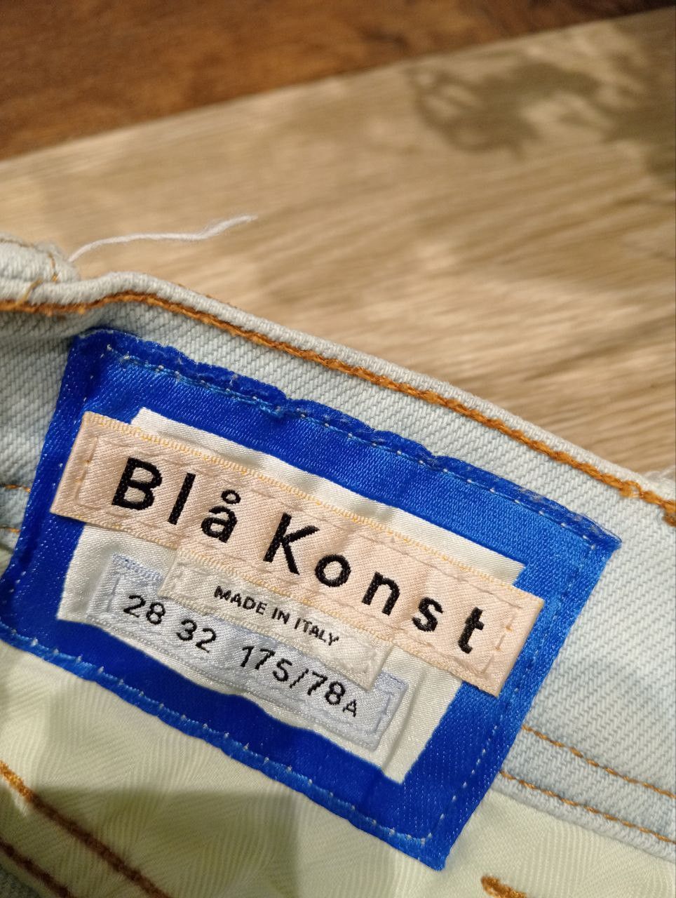 Acne Studios ACNE STUDIOS BLA KONST NORTH LT BLUE JEANS Size 31" - 7 Thumbnail