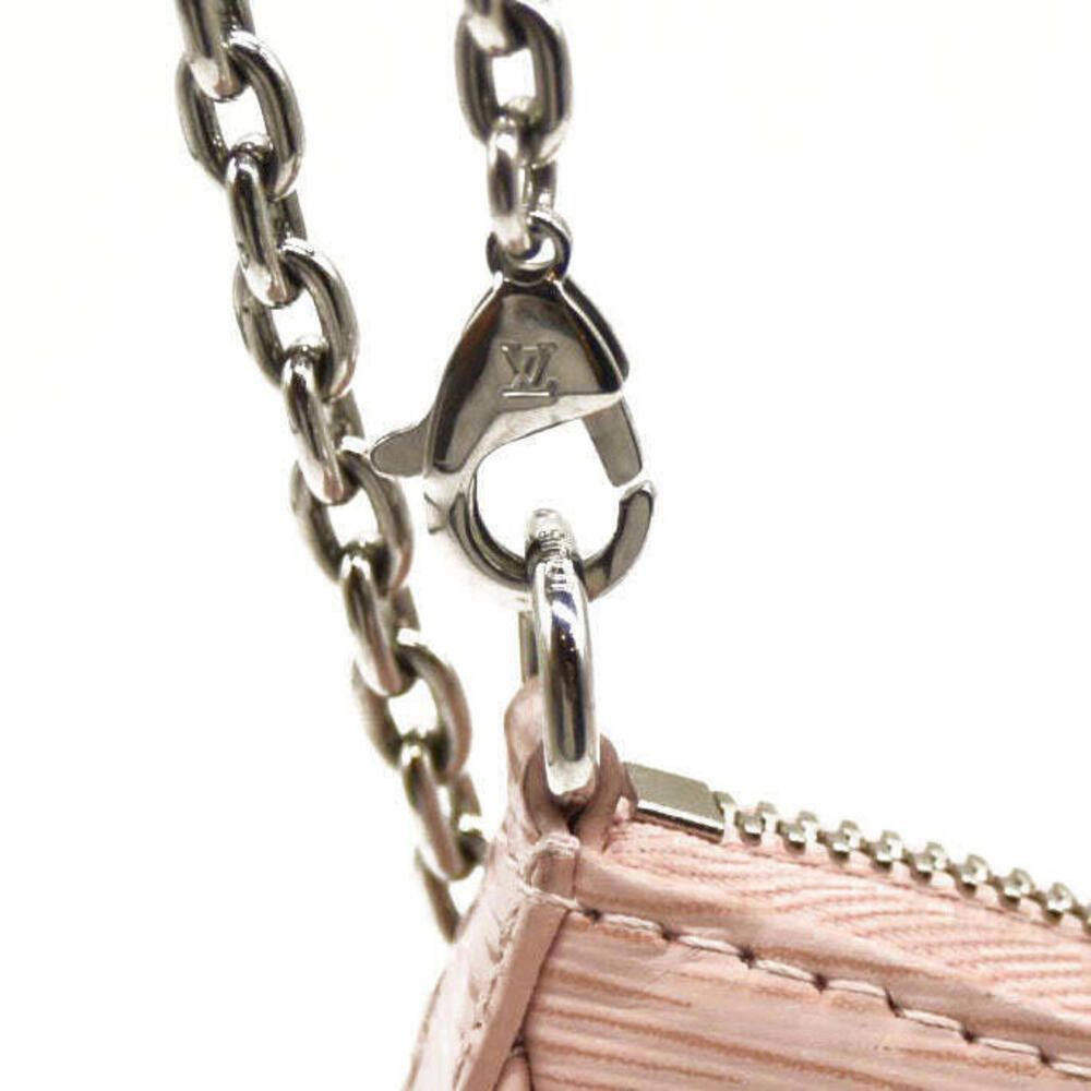 Louis Vuitton LOUIS VUITTON Epi Easy Pouch On Strap Rose Ballerine Size ONE SIZE - 9 Thumbnail