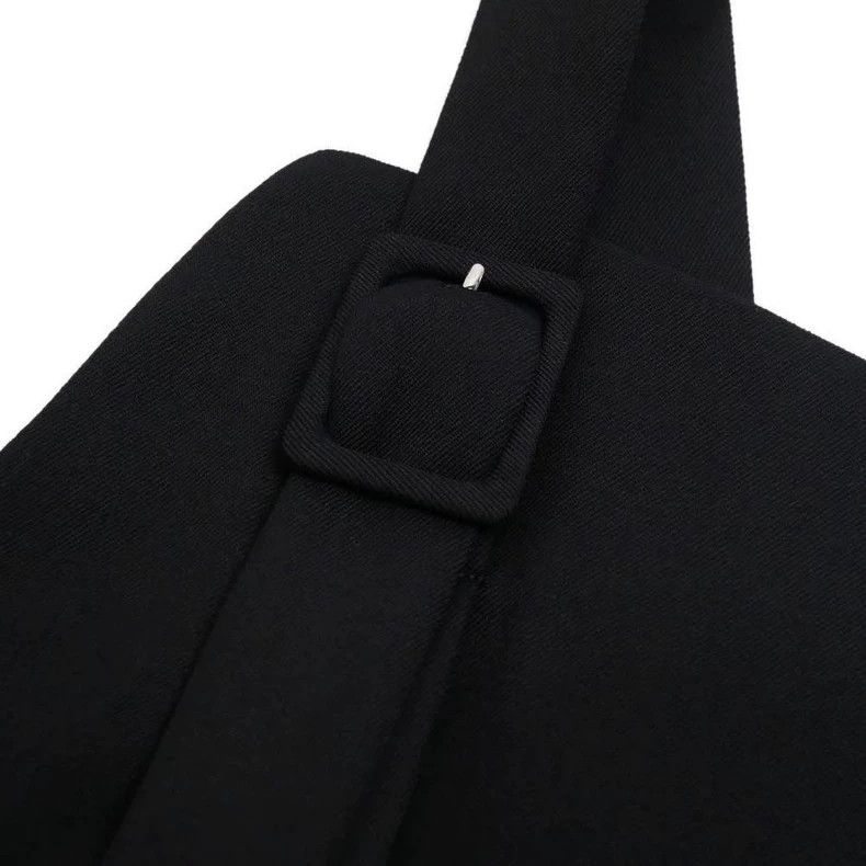 Yohji Yamamoto Yohji Yamamoto size 1 2004aw Wool suspender dress Size S / US 4 / IT 40 - 6 Thumbnail