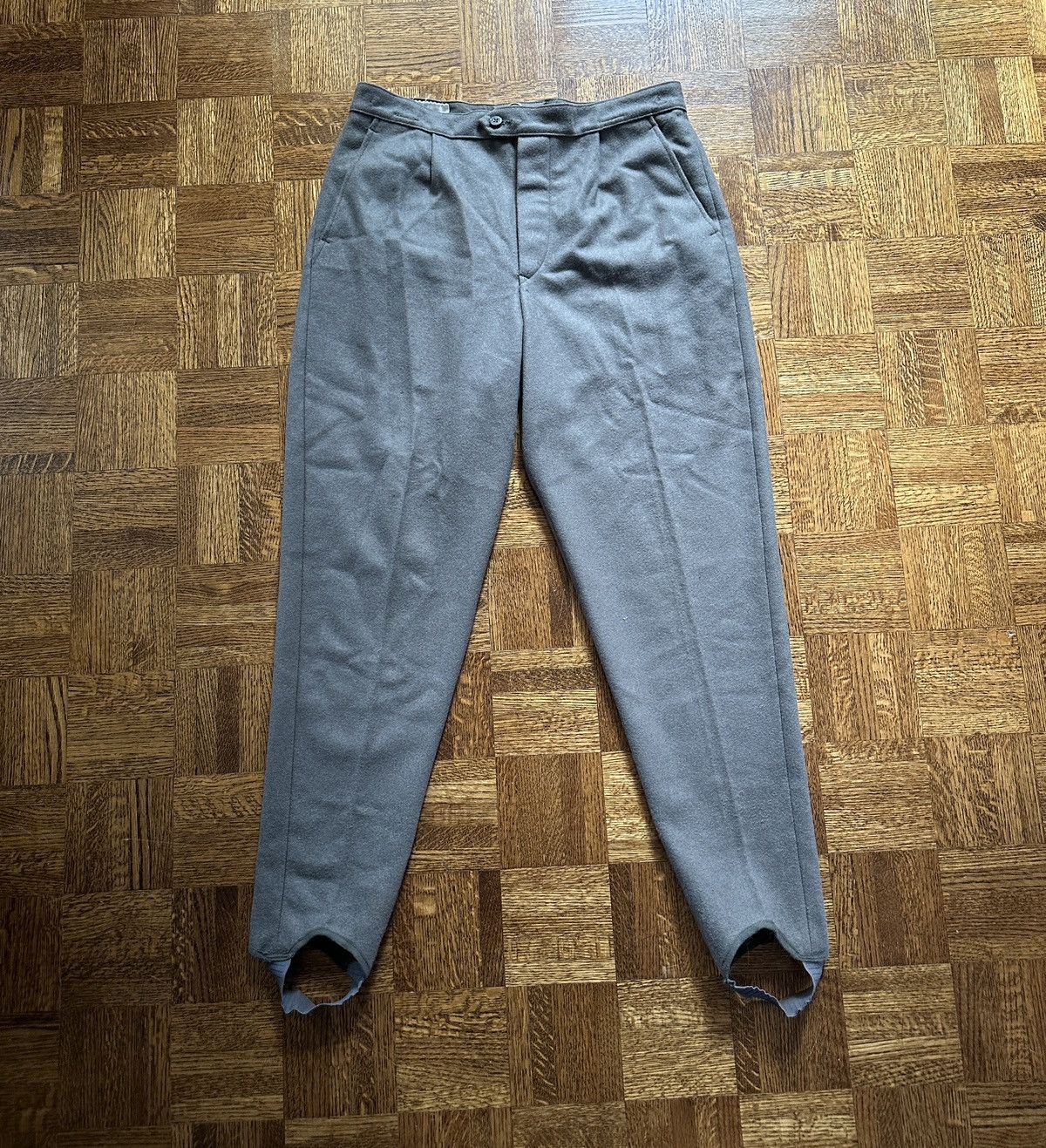 Vintage Vintage German Military G48 Wool Pants Size US 34 / EU 50 - 1 Thumbnail