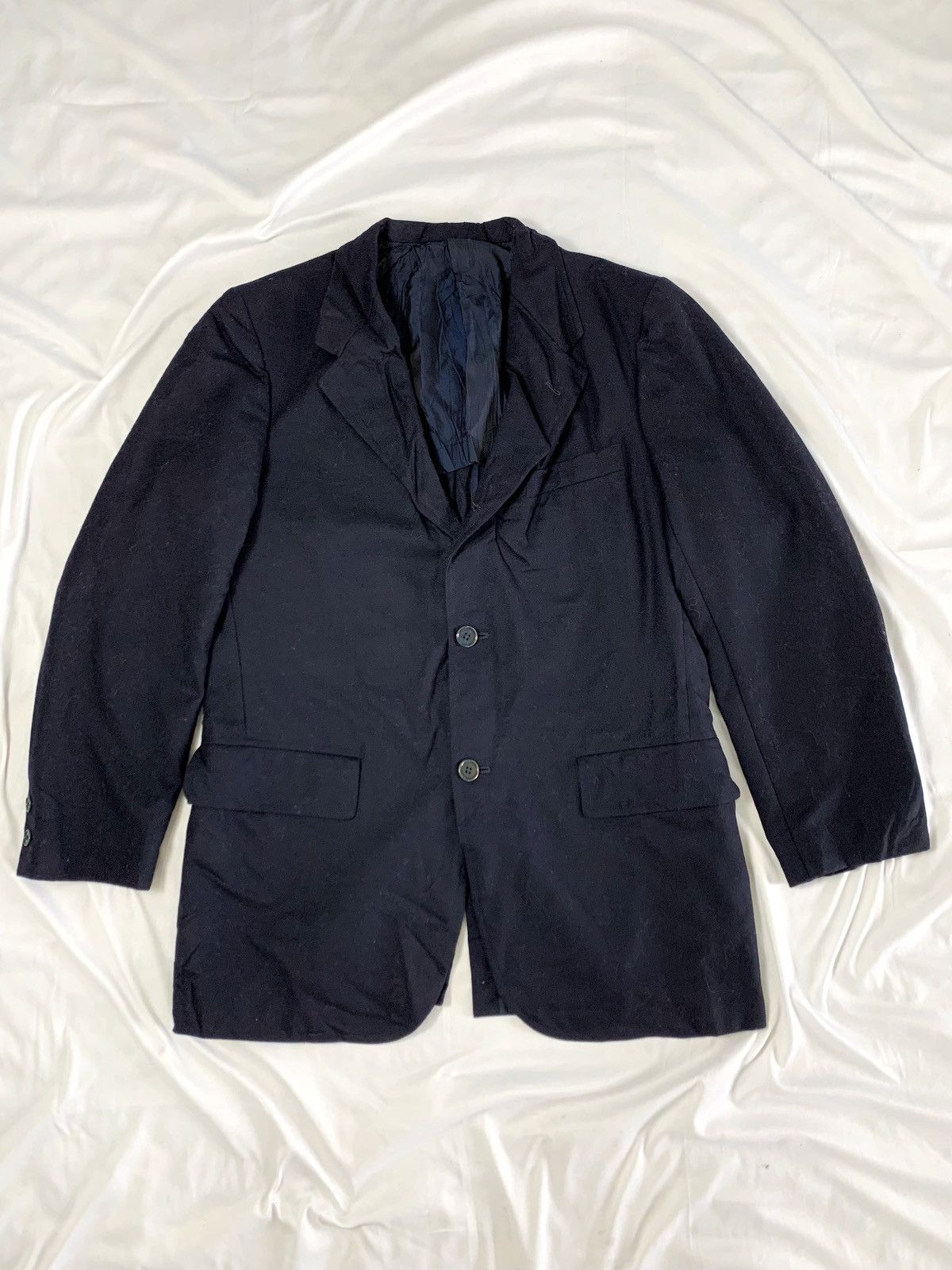 Ring Jacket Ring jacket 95 vintage blazer wool japanese tailored Size 38R - 4 Thumbnail
