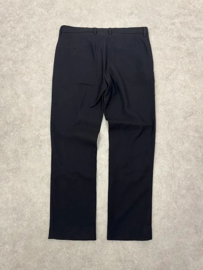 Emporio Armani 1990s Emporio Armani Black Classy Wool Tailored Pants Size US 32 / EU 48 - 8 Thumbnail