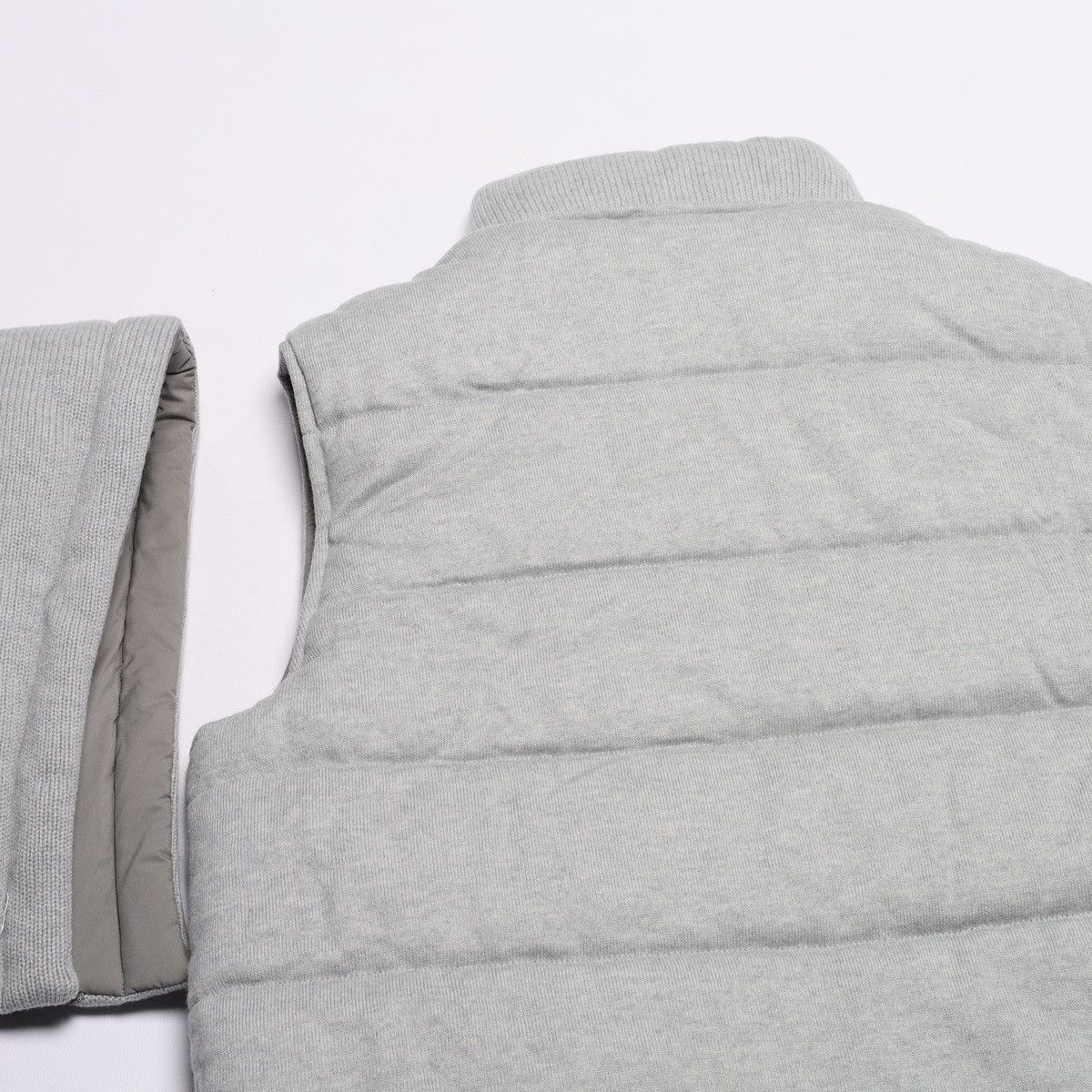 Gran Sasso Gran Sasso Reversible Vest Gilet Wool Cashmere Viscose Size L / US 10 / IT 46 - 17 Thumbnail