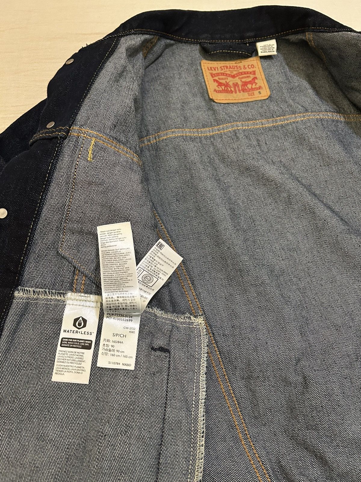Levi's Levis brand new denim jacket Size US S / EU 44-46 / 1 - 3 Thumbnail