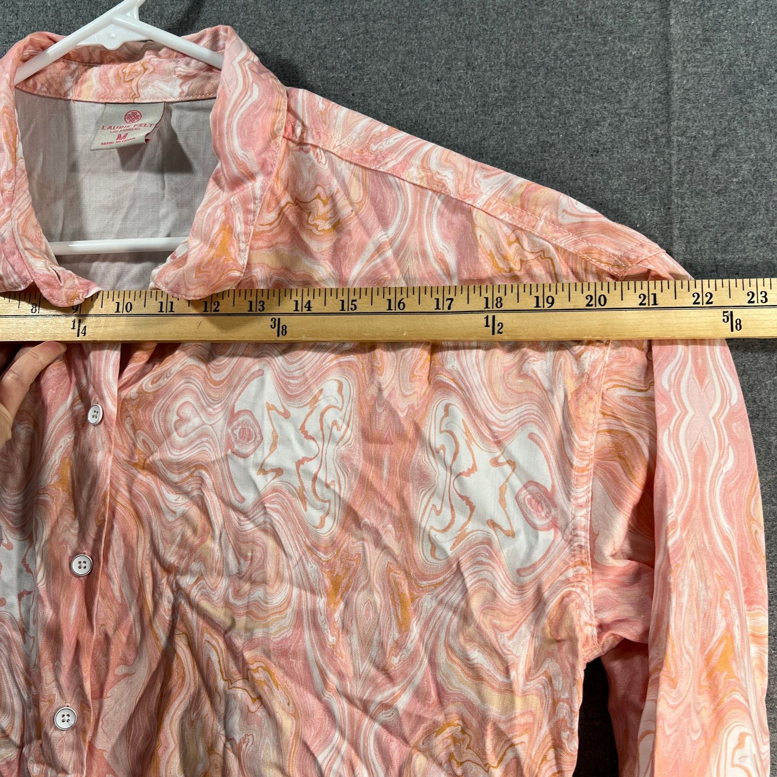 Other Laurie Felt Easy TENCEL TOP Pink Watercolor, Medium Size M / US 6-8 / IT 42-44 - 7 Thumbnail