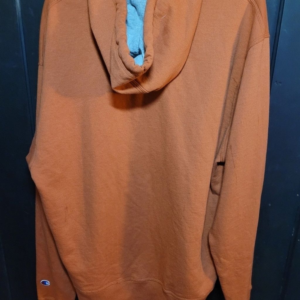 Champion Champion, hoodie sweatshirt, orange/gray, NWOT, Size Large Size US L / EU 52-54 / 3 - 7 Thumbnail