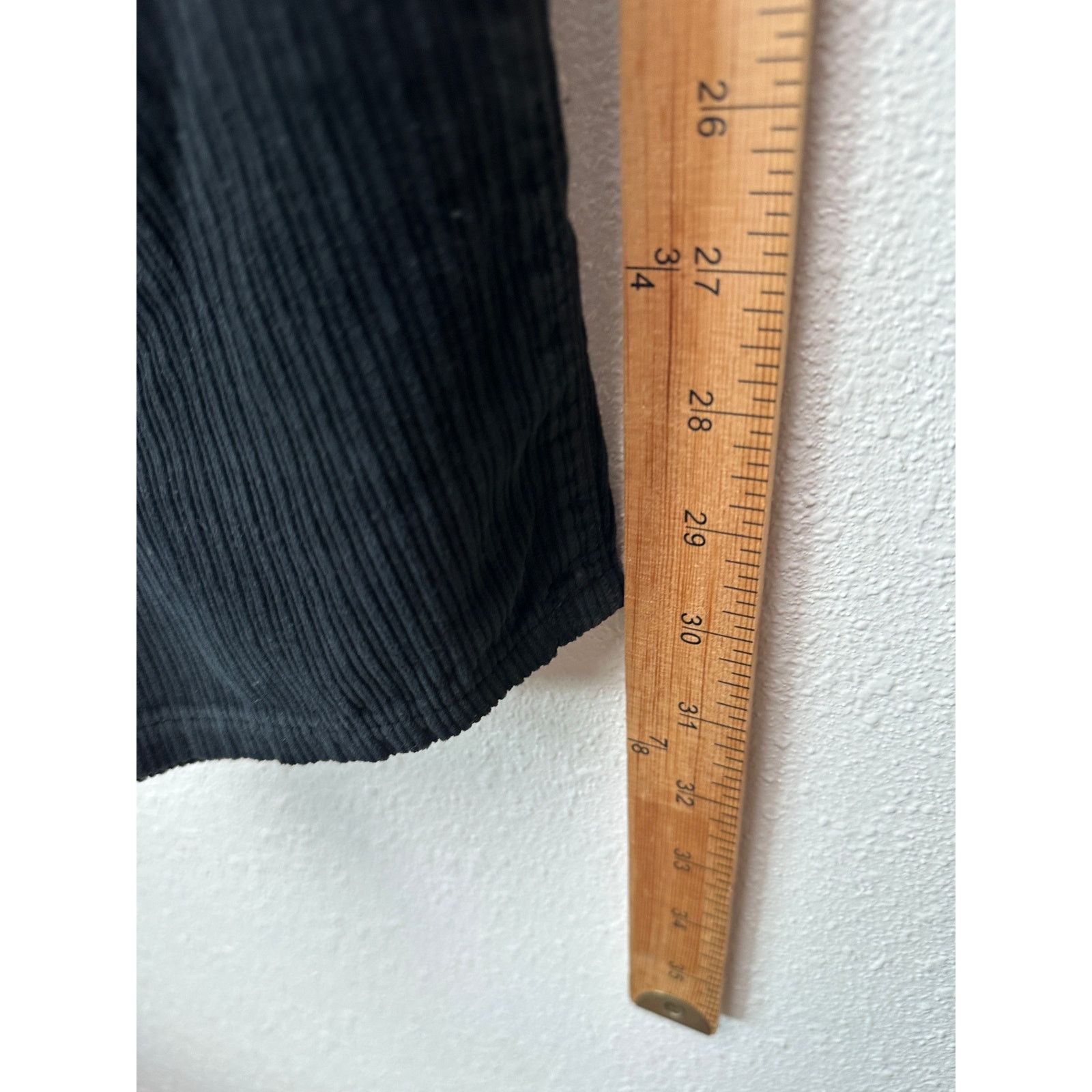 Moncler NWT Moncler 7 Fragment Corduroy Pants Black Side Code Print Size US 34 / EU 50 - 19 Thumbnail