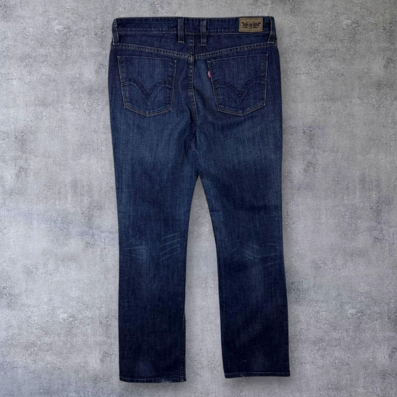 Levi's Levi's Jeans 627 Straight Denim Blue Cotton Elastane Blend 32 x 32 Womens Regular Zip Fly Button Fastening 88% Cotton 12% Elastane Size 24" / US 00 / IT 34 - 3 Thumbnail