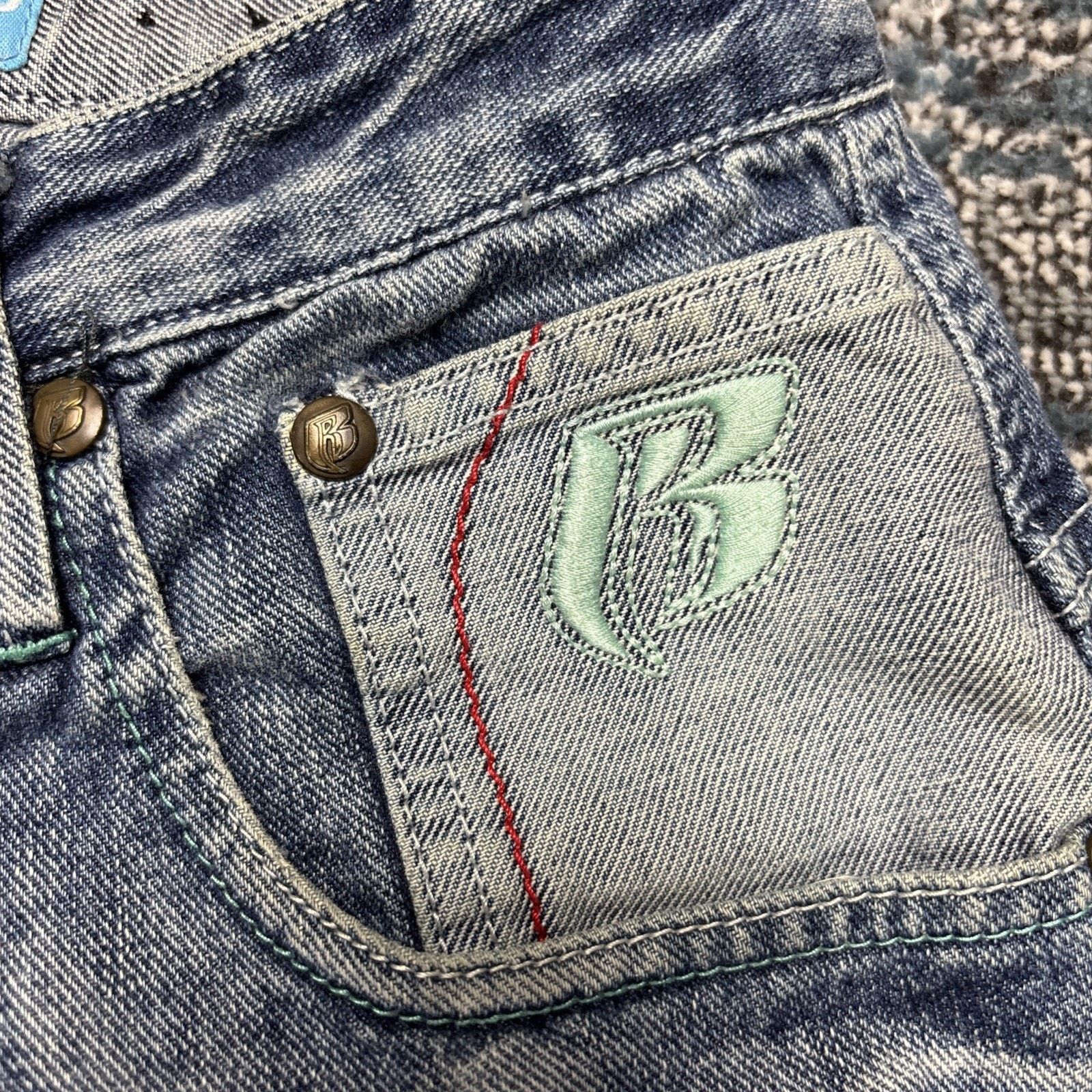 Ruff Ryders Vintage Y2k Ruff Ryders Baggy Denim Blue JeansMen’s 32 x 36 Size US 32 / EU 48 - 4 Thumbnail