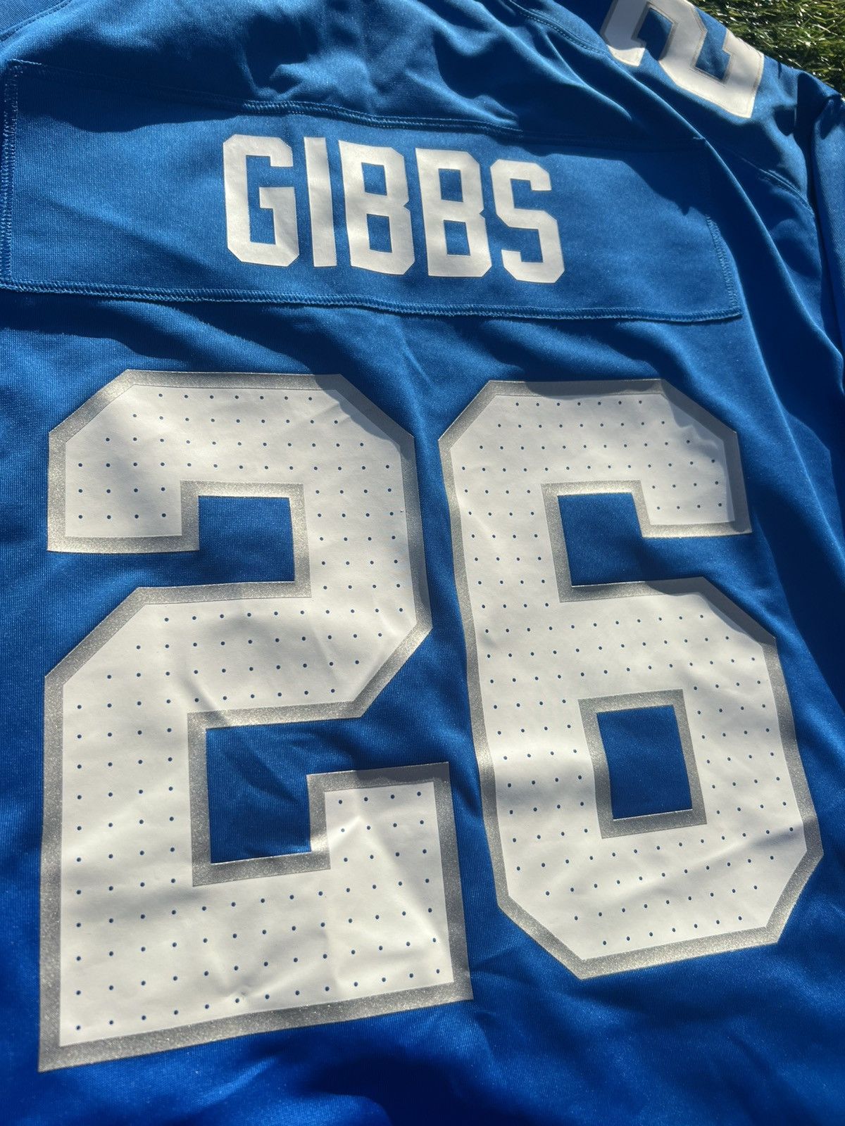 NFL New Nike Gibbs Detroit Lions NFL Jersey Size US XXL / EU 58 / 5 - 3 Thumbnail