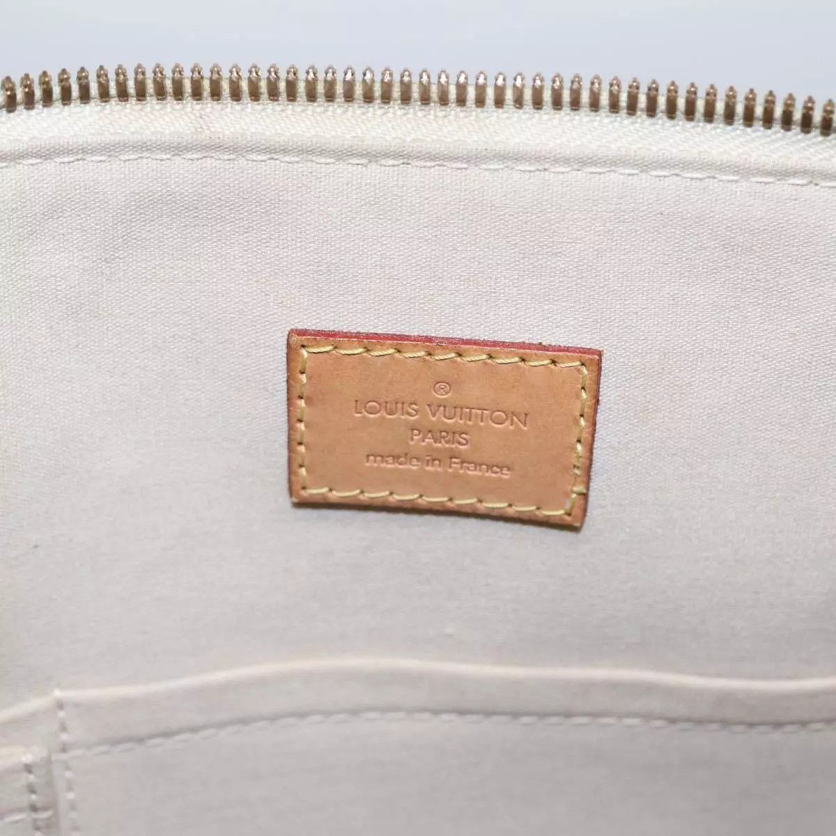 Louis Vuitton LOUIS VUITTON Monogram Vernis Alma GM Hand Bag Broncorail Size ONE SIZE - 7 Thumbnail