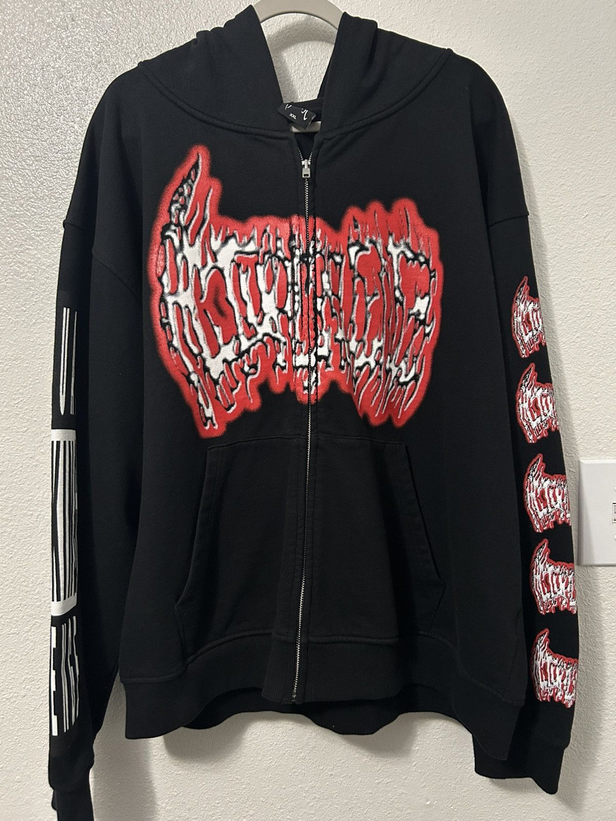 Actual Hate Actual Hate x Revenge “Red Room” Zip Up Size US XXL / EU 58 / 5 - 1 Thumbnail