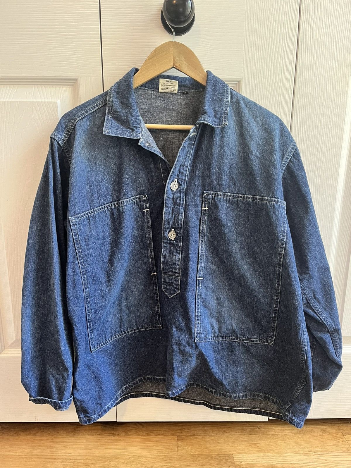 Orslow Orslow US Army denim pullover Size US L / EU 52-54 / 3 - 1 Thumbnail